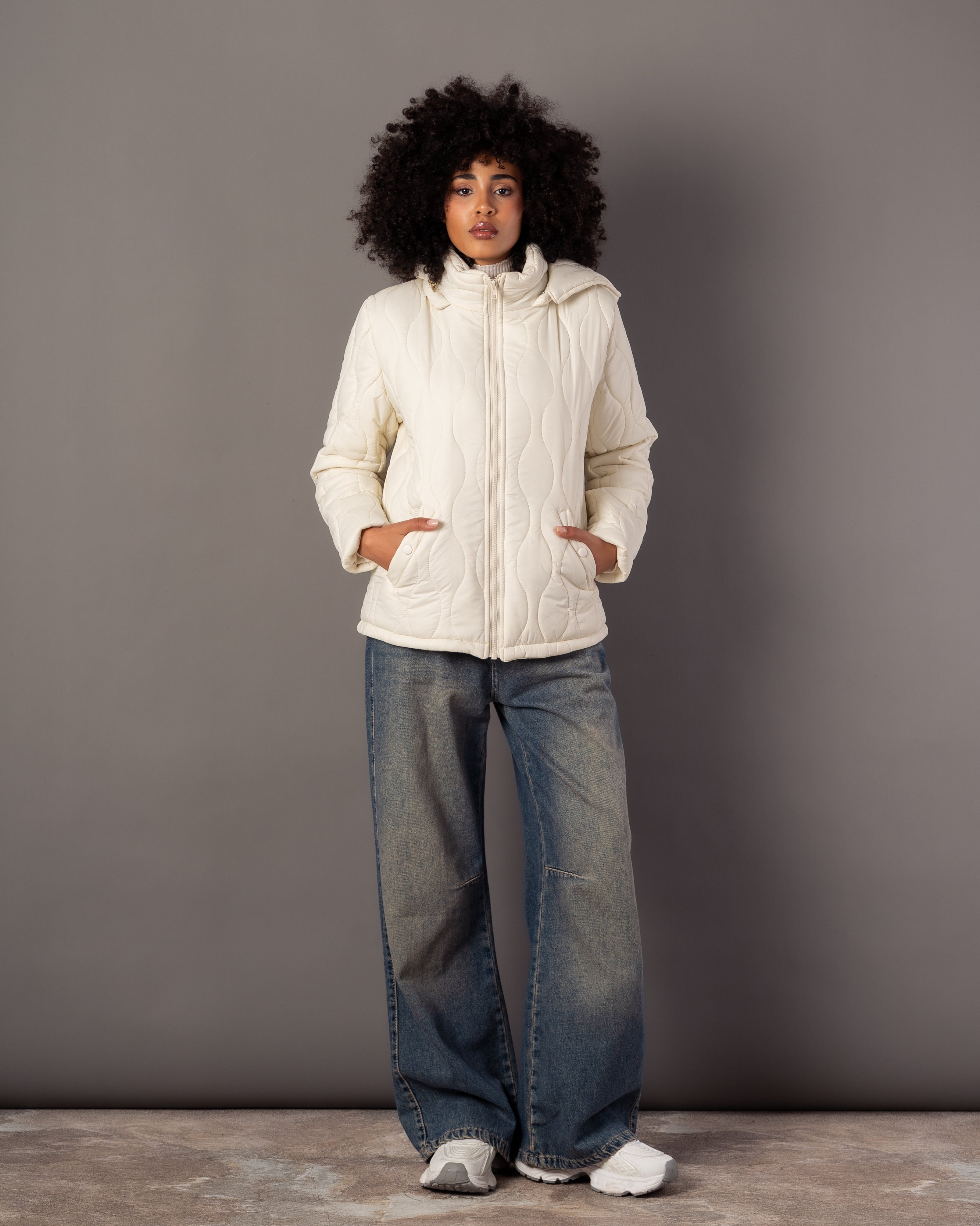 Waterproof Jacket – Hooded (Slit Pockets, Capsule Buttons)