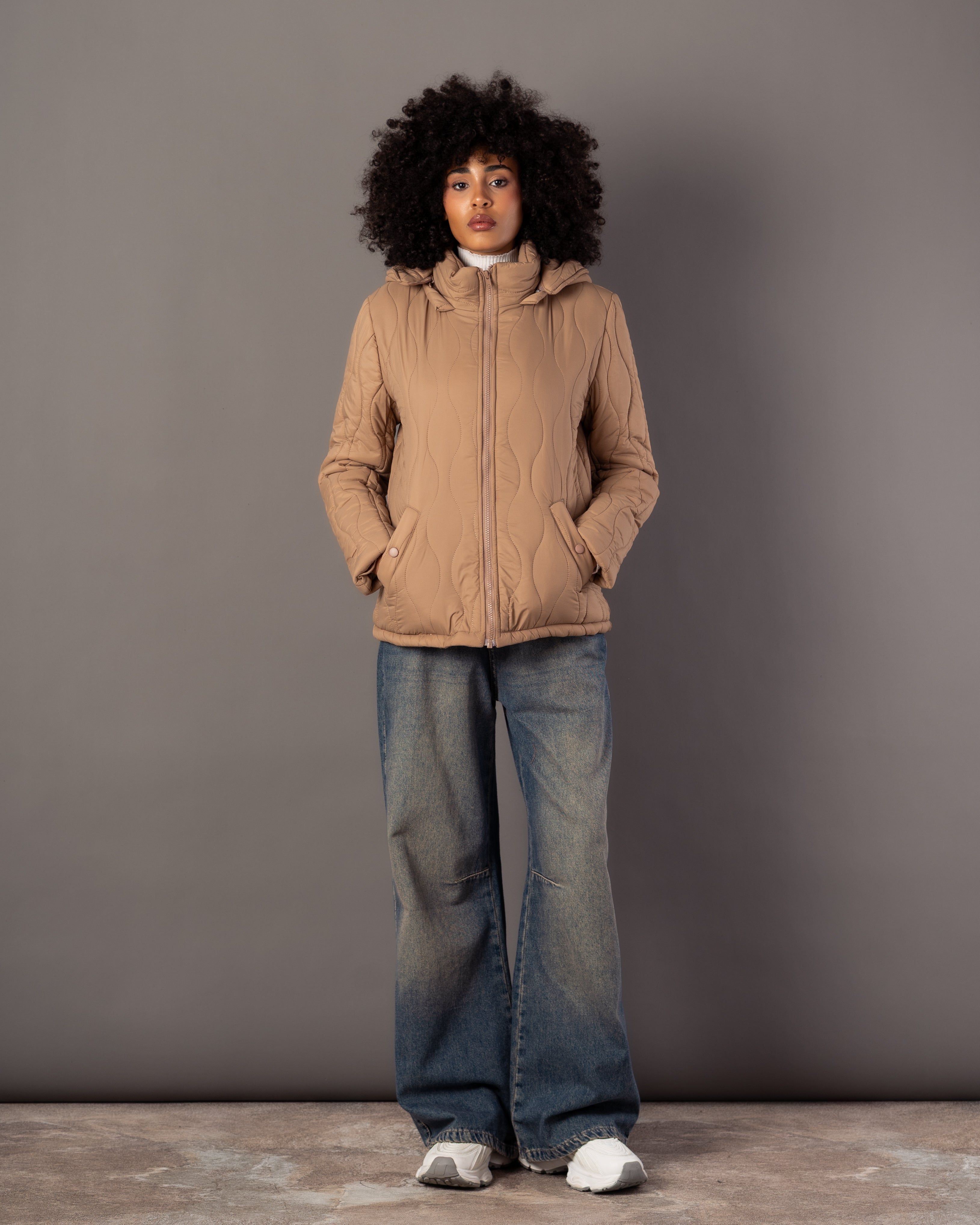 Waterproof Jacket – Hooded (Slit Pockets, Capsule Buttons)