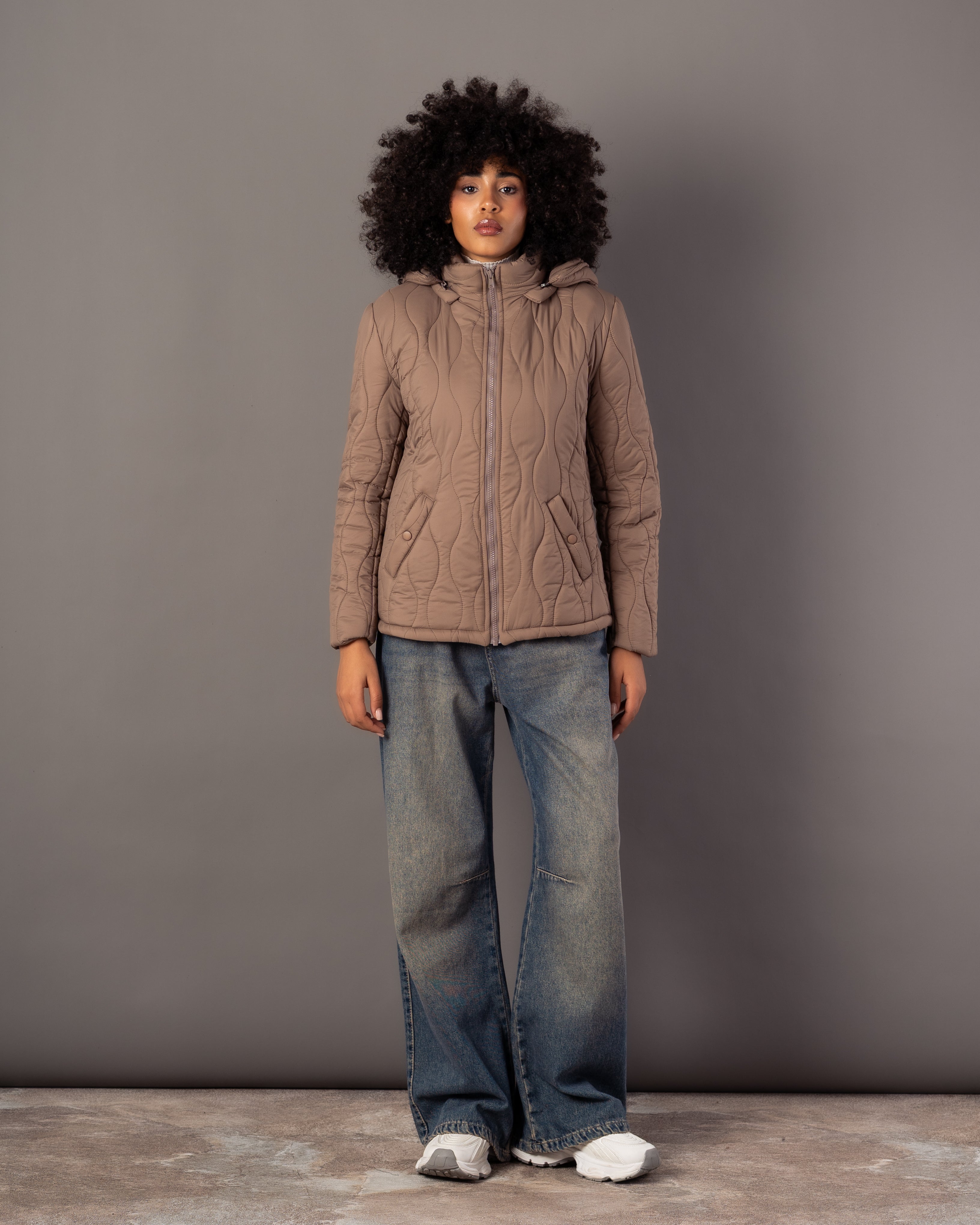 Waterproof Jacket – Hooded (Slit Pockets, Capsule Buttons)