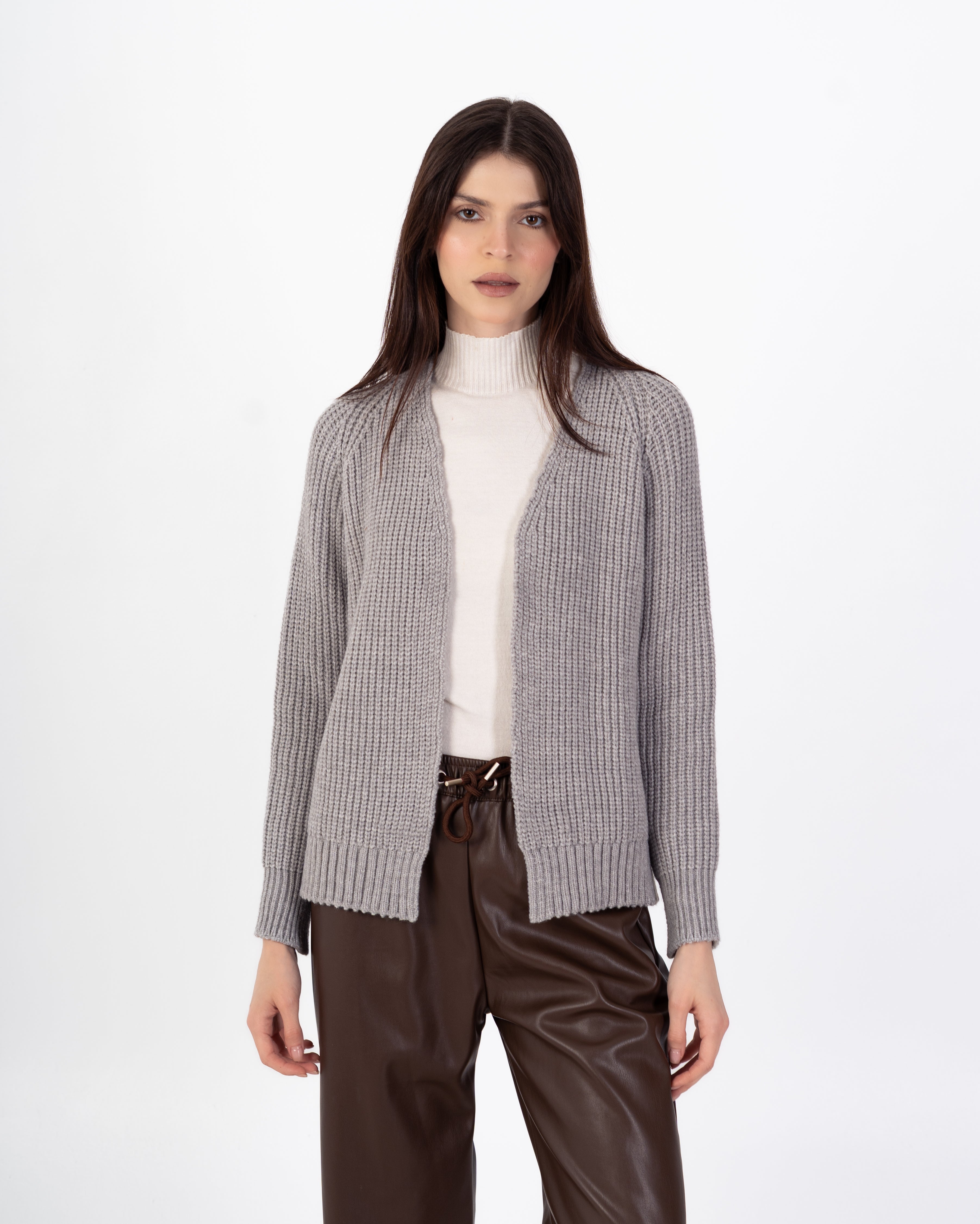 Knitwear Cardigan – Plain Open