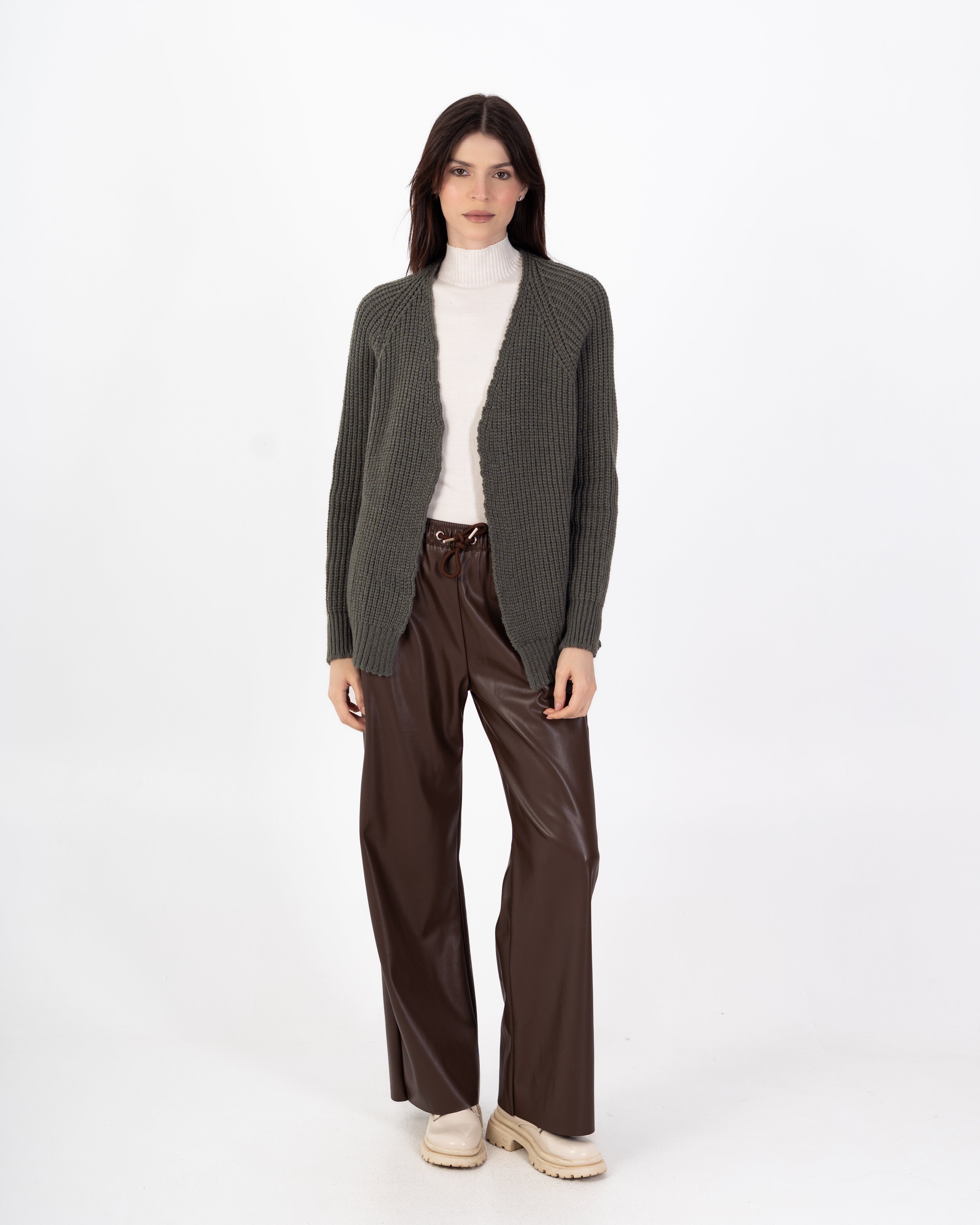 Knitwear Cardigan – Plain Open