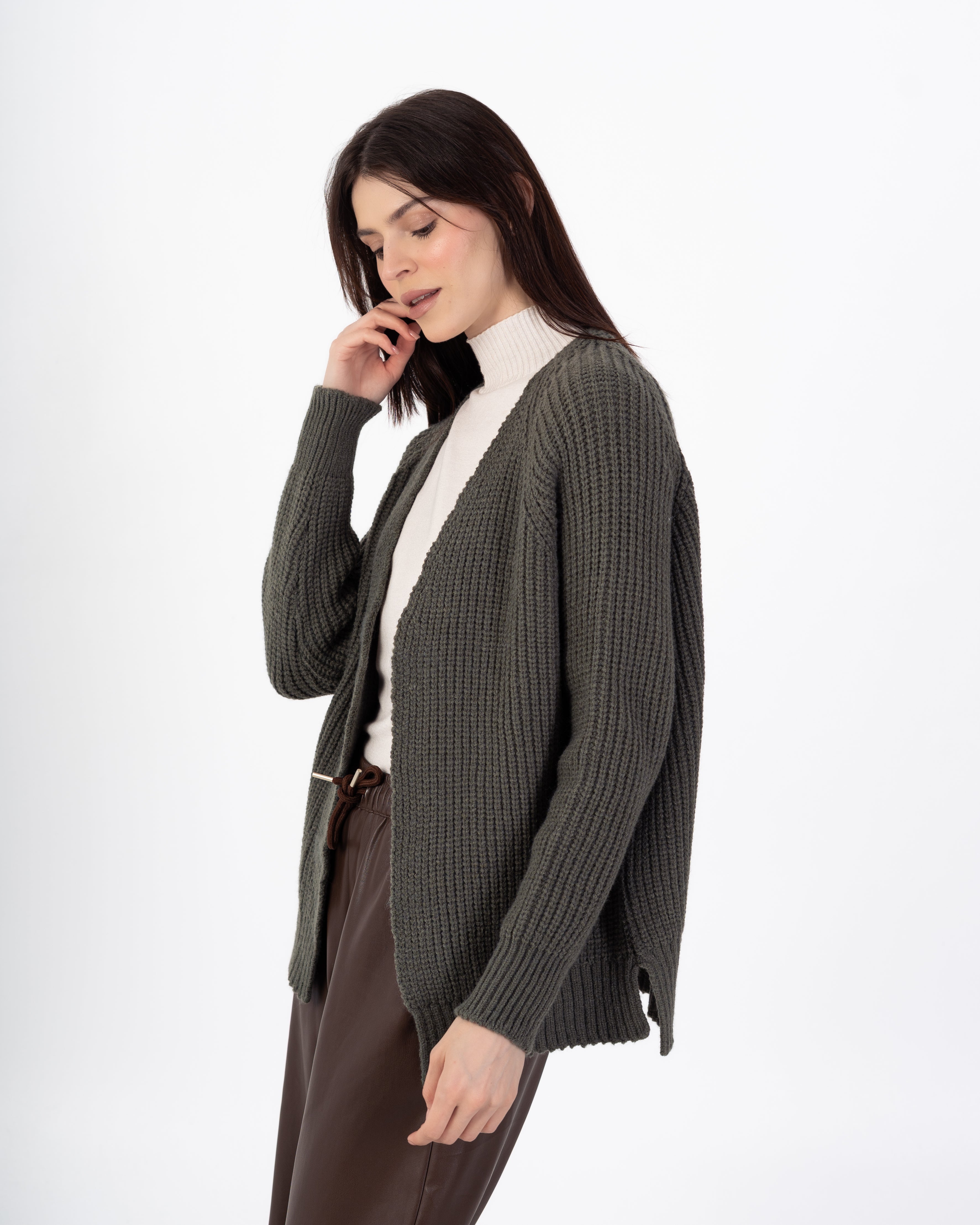 Knitwear Cardigan – Plain Open