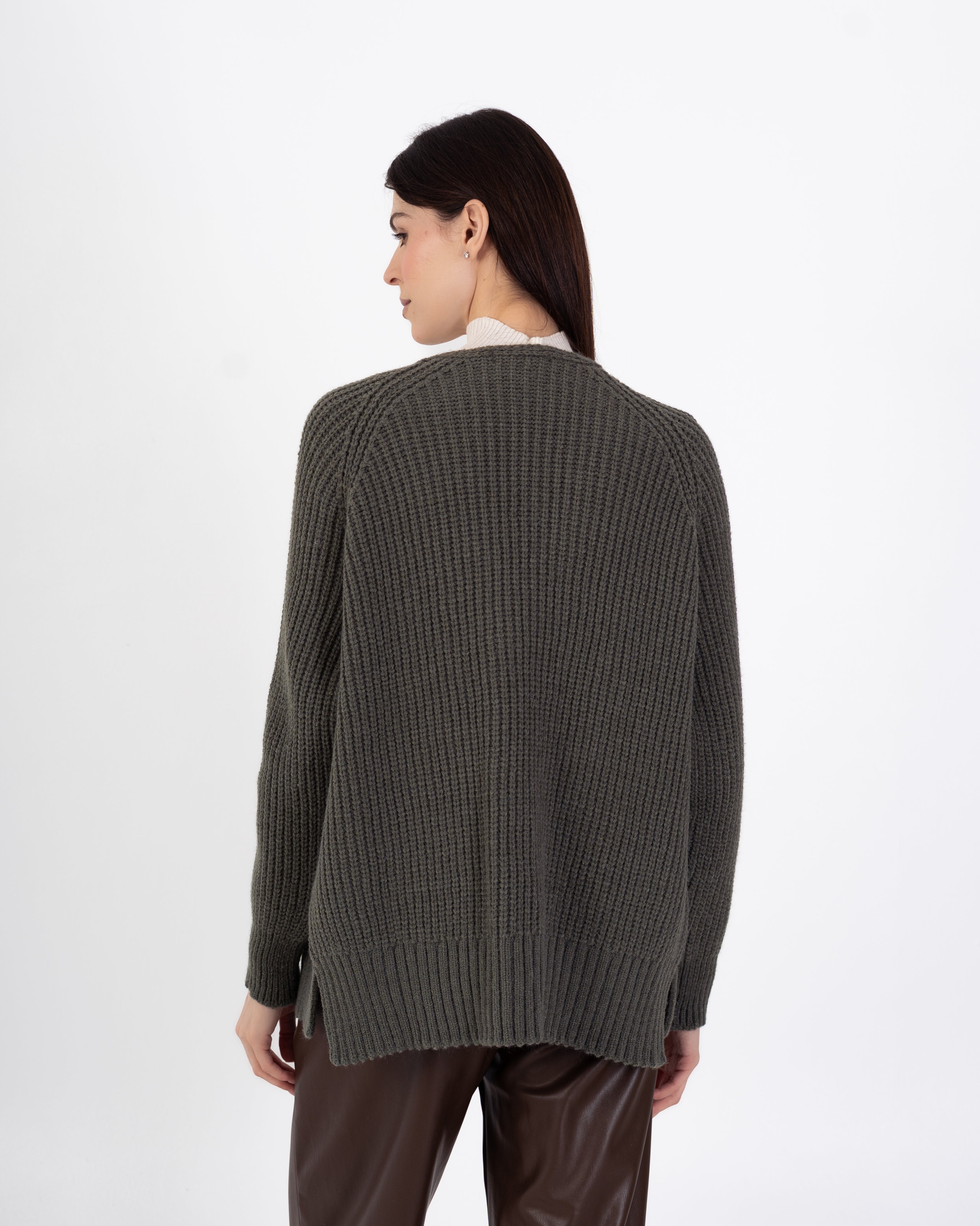 Knitwear Cardigan – Plain Open
