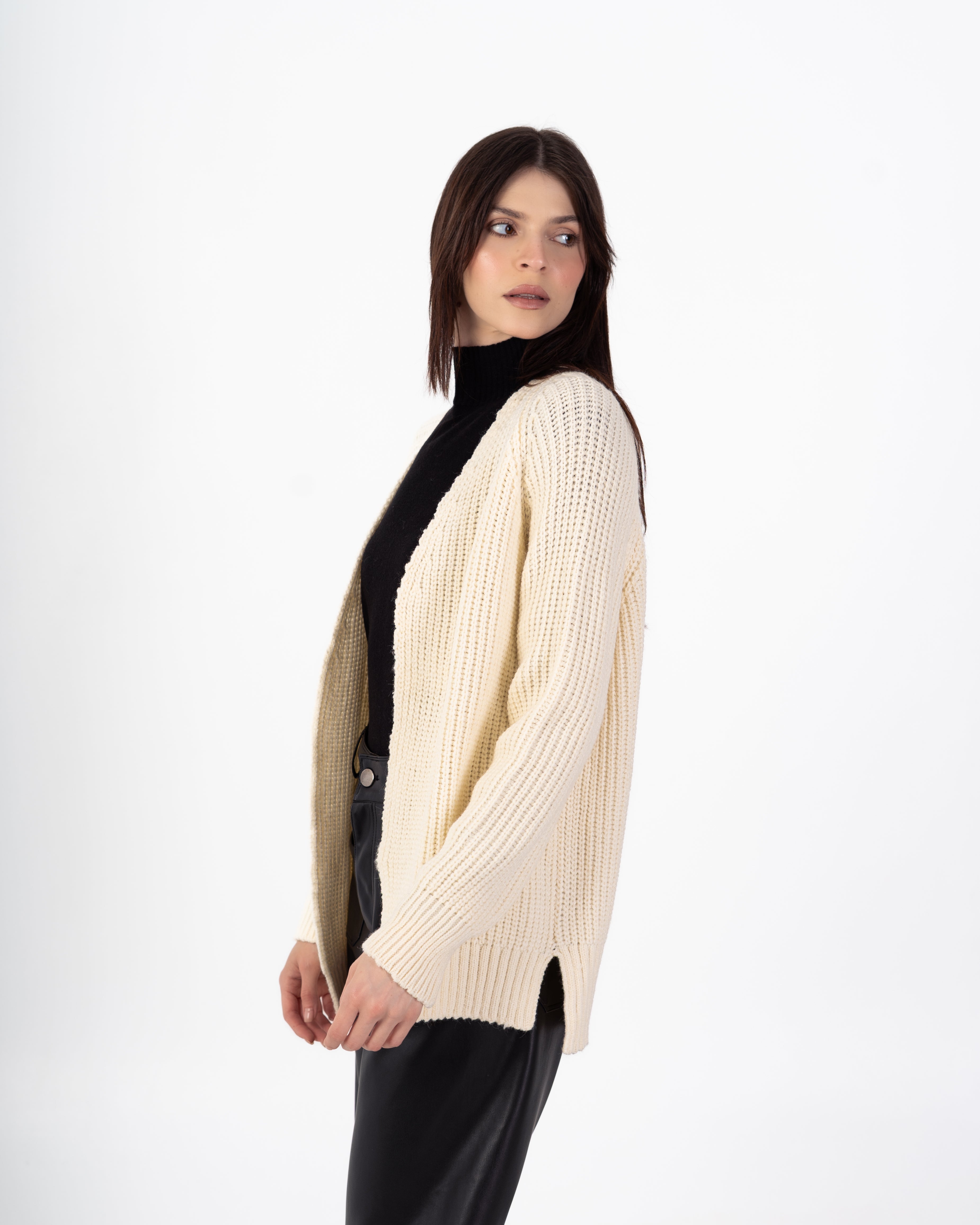 Knitwear Cardigan – Plain Open
