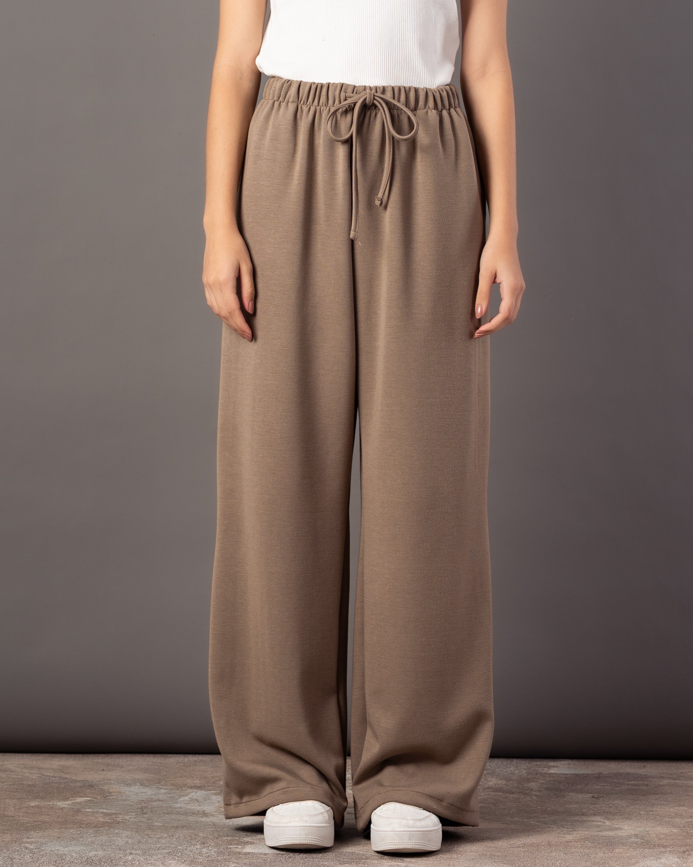 Plain Milton Trouser – Wide-Leg