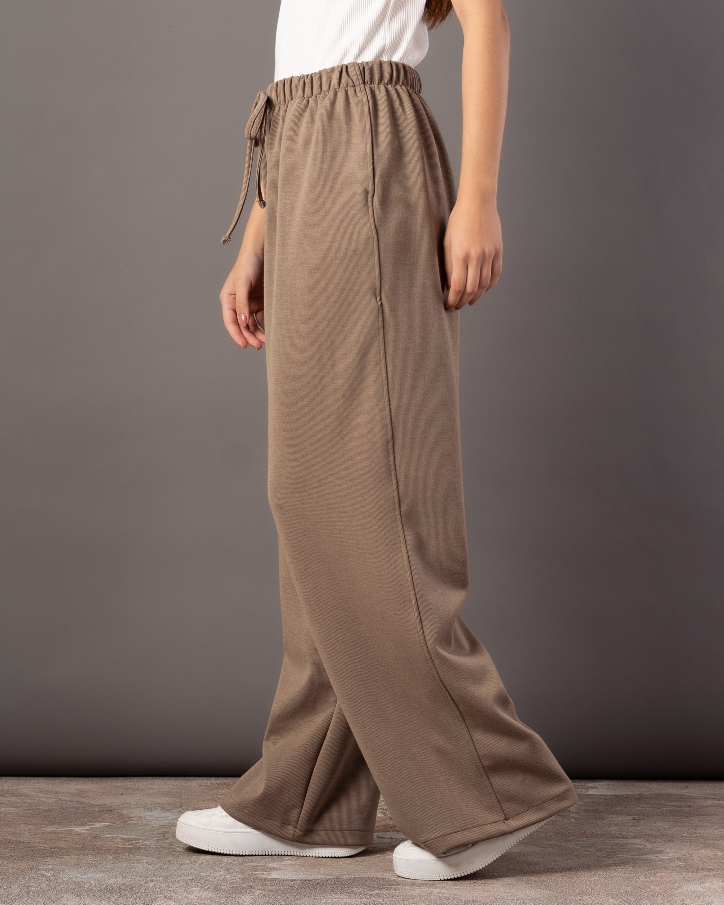 Plain Milton Trouser – Wide-Leg