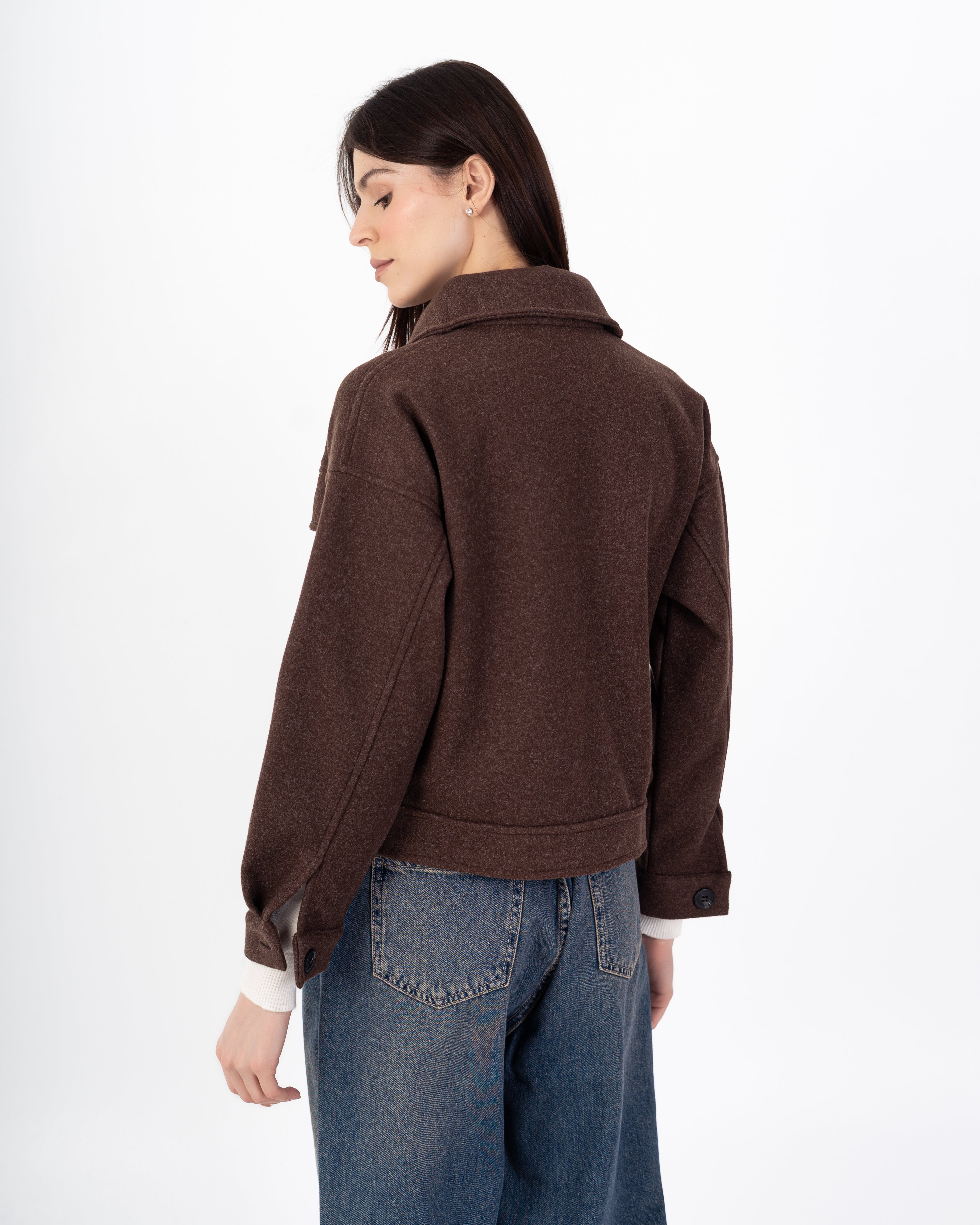 جاكيت صوف – قصير (جيوب)