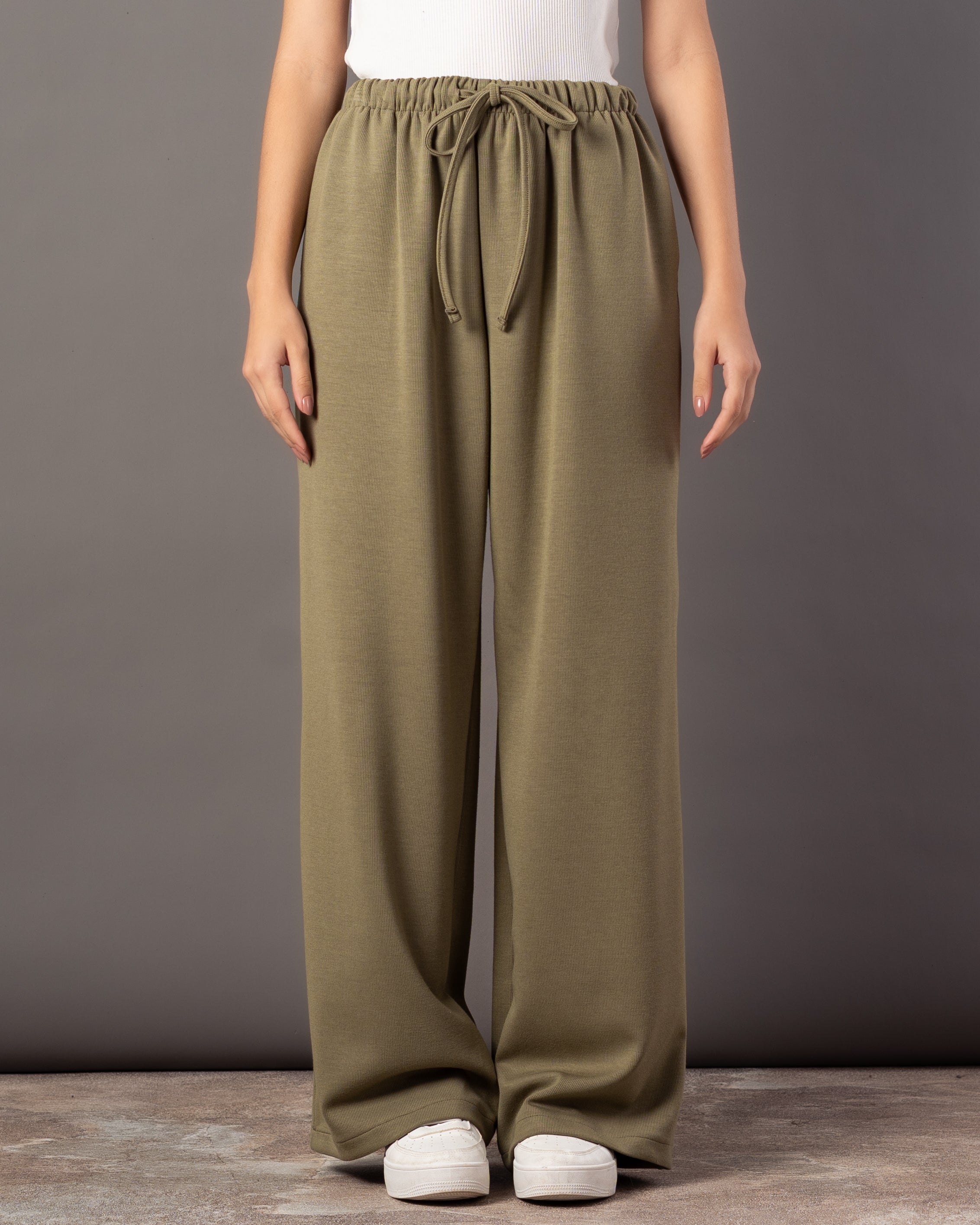Plain Milton Trouser – Wide-Leg