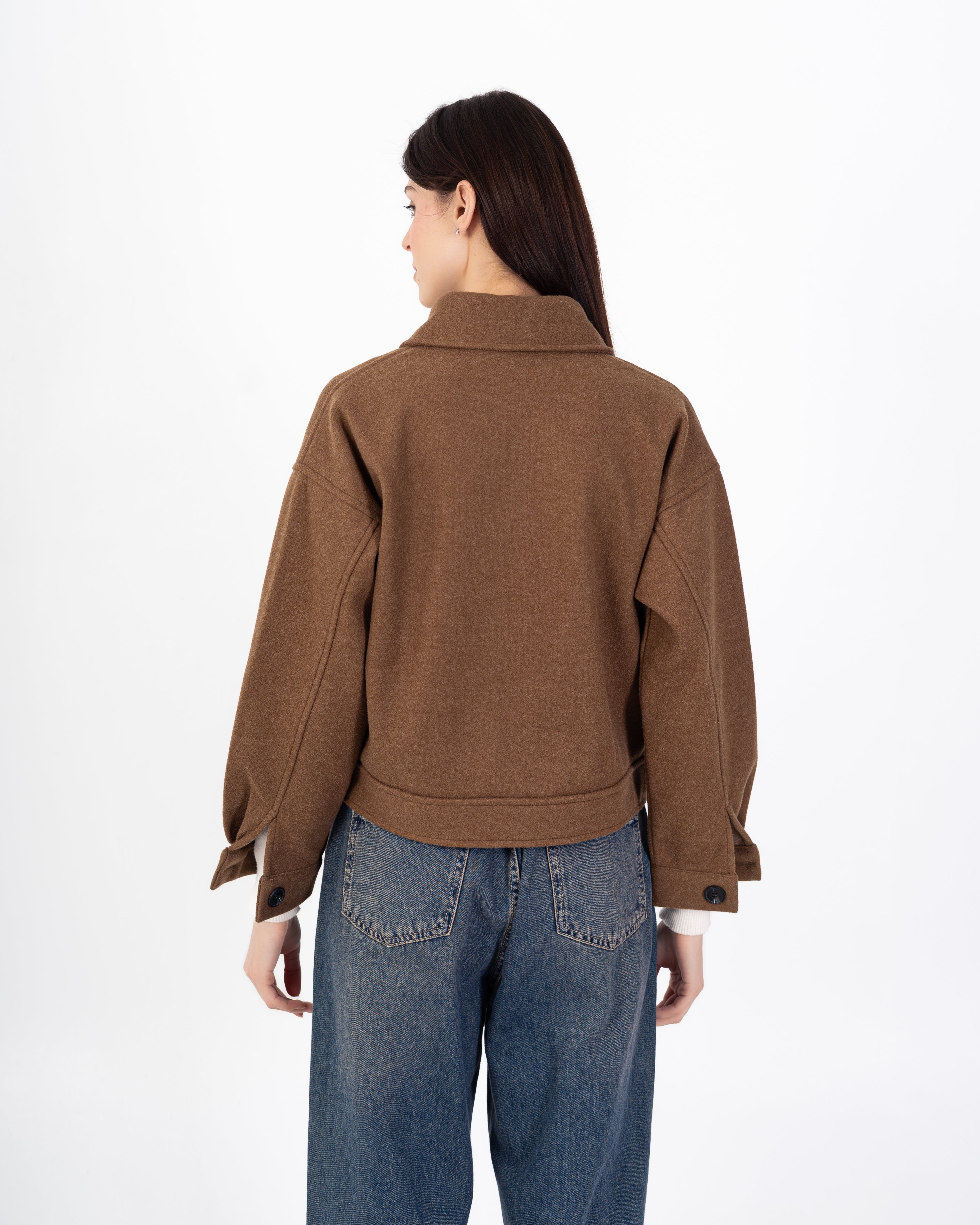 جاكيت صوف – قصير (جيوب)