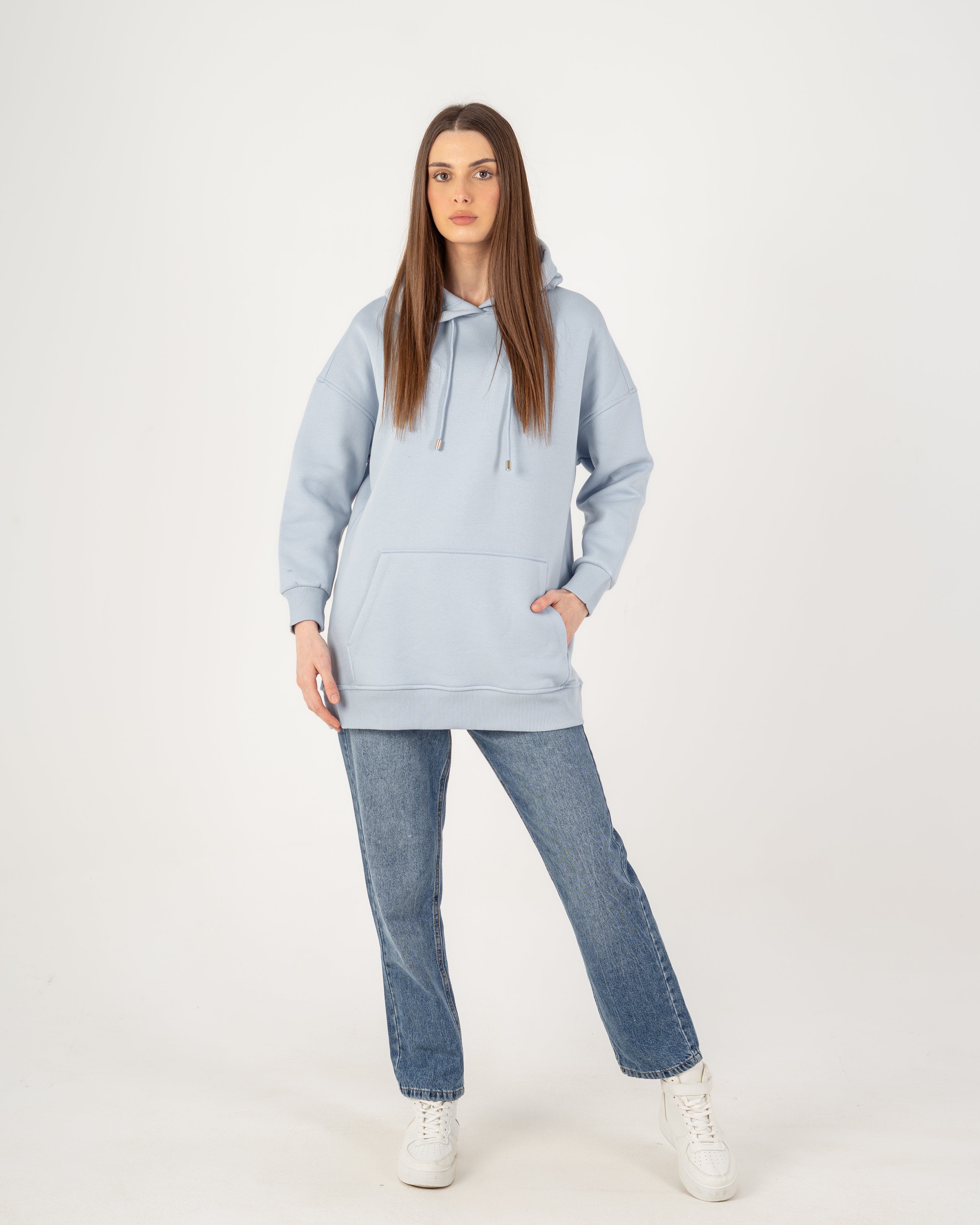 Sweatshirt - Plain (Hooded)