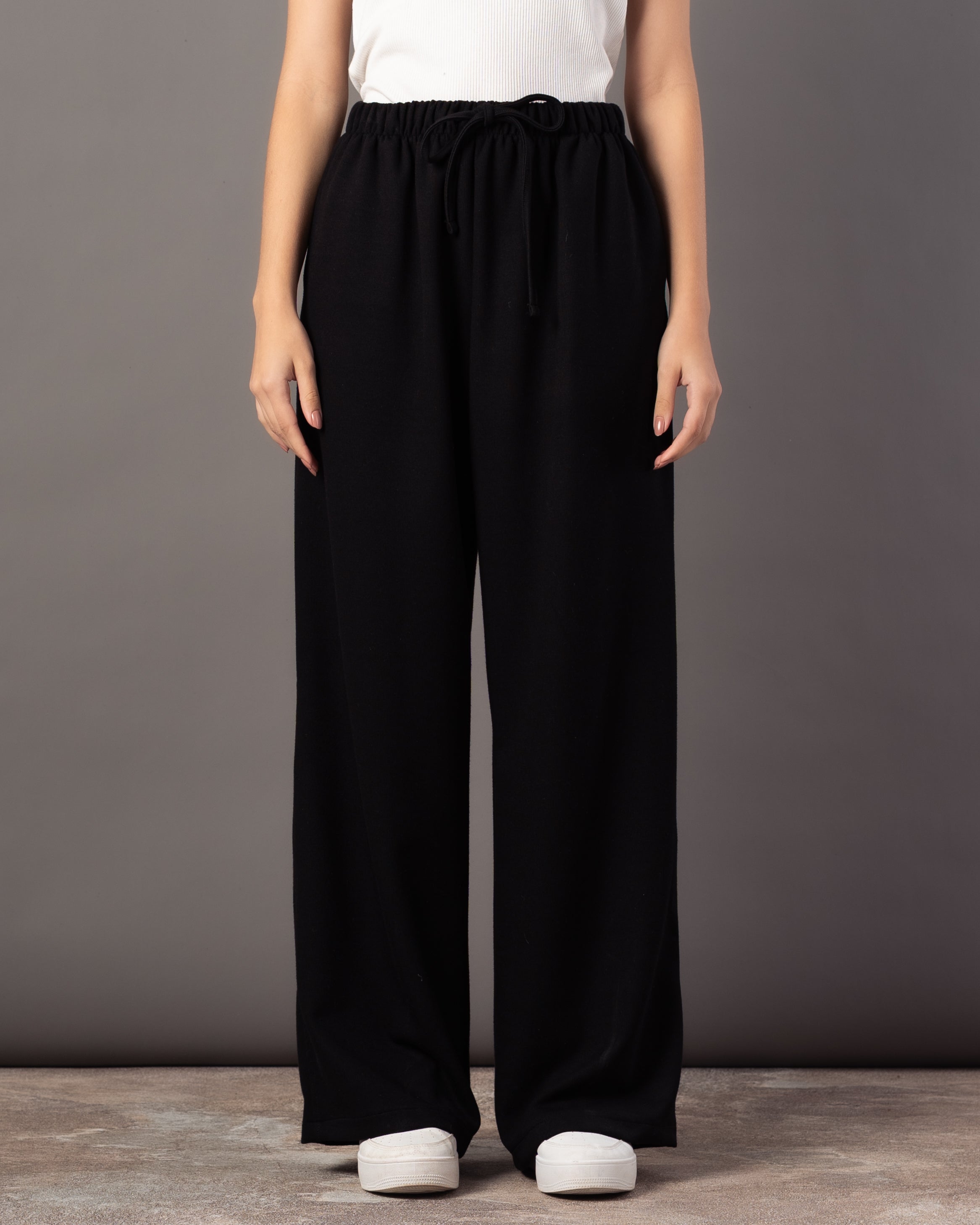 Plain Milton Trouser – Wide-Leg