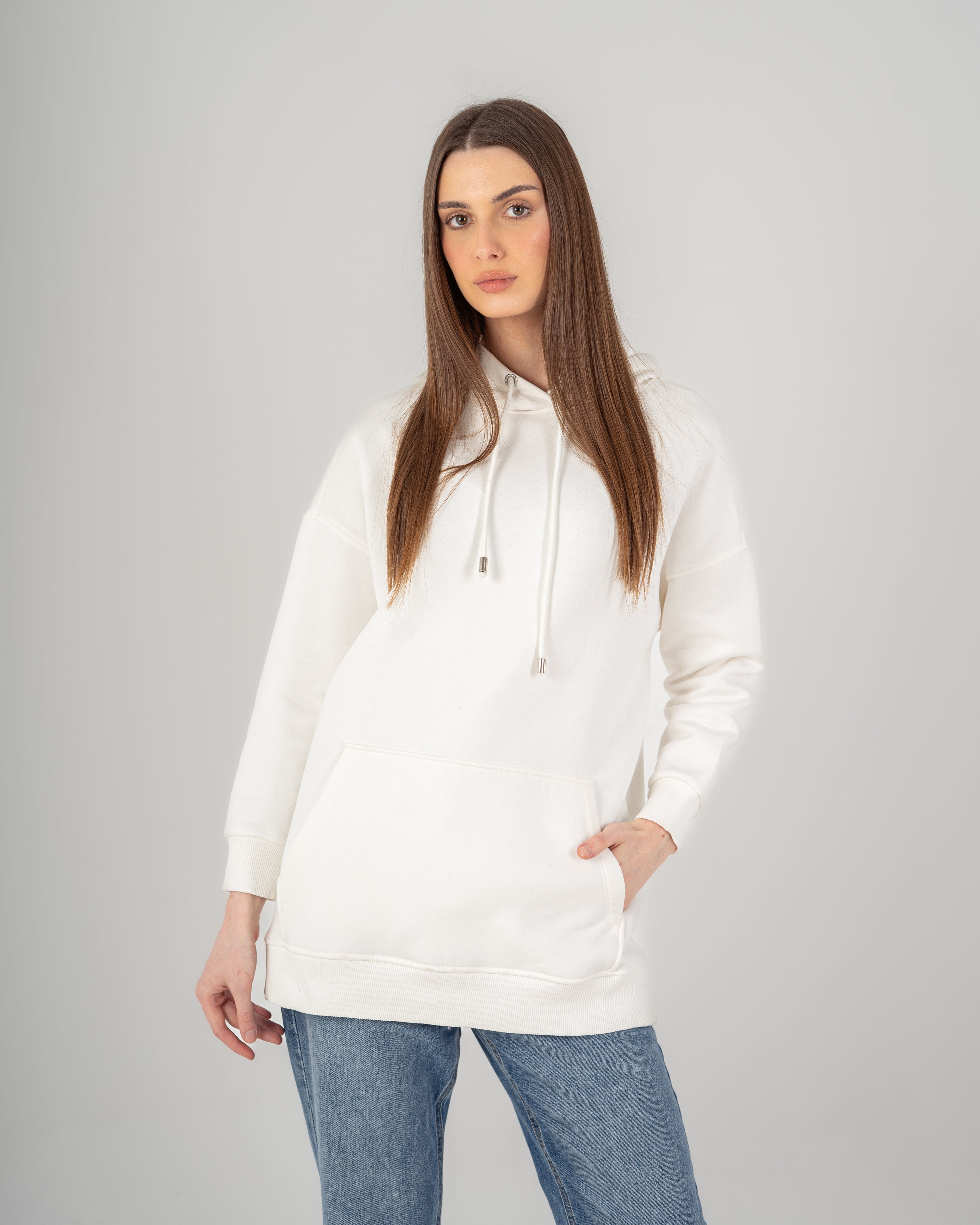 Sweatshirt - Plain (Hooded)