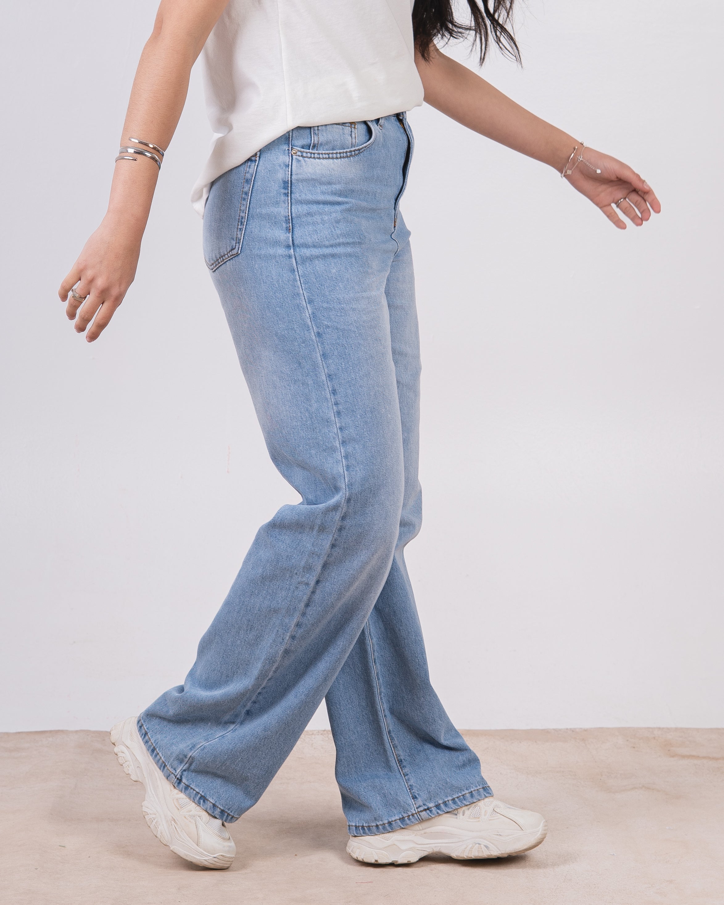 Jeans Trouser – Wide Leg (Different Colors)