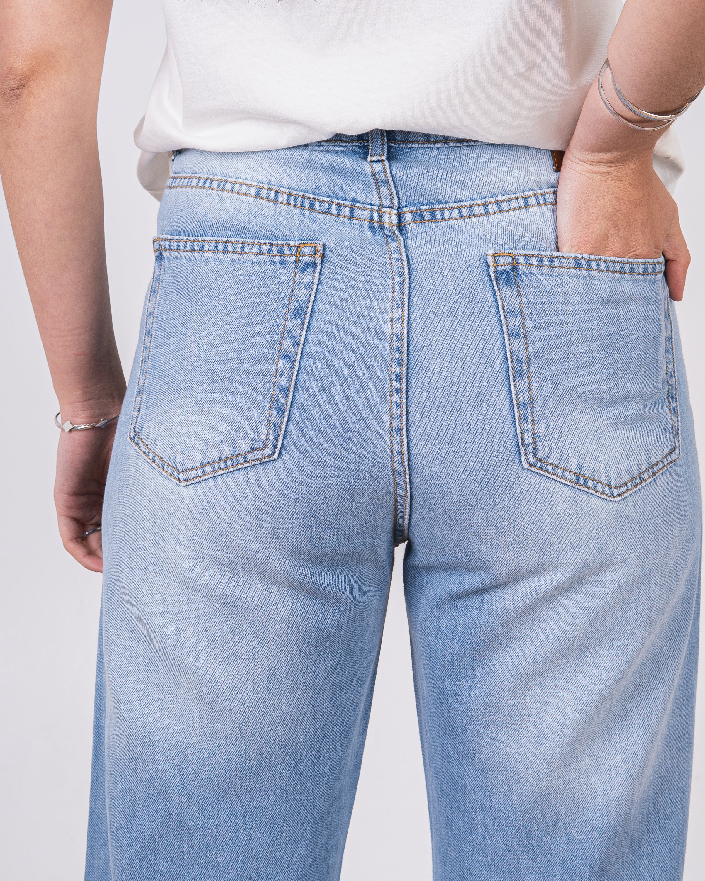 Jeans Trouser – Wide Leg (Different Colors)
