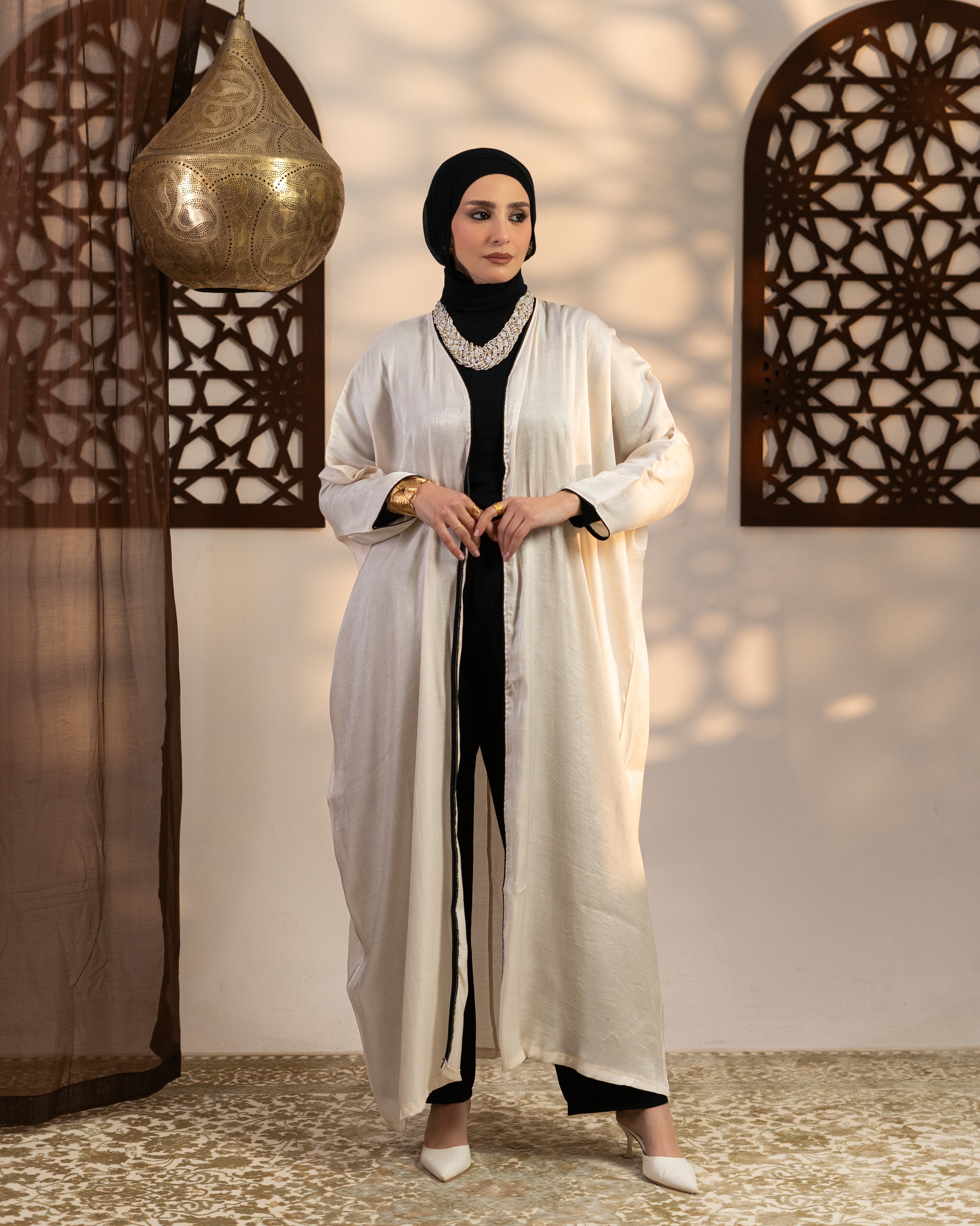 Plain Satin - Caftan (Long)