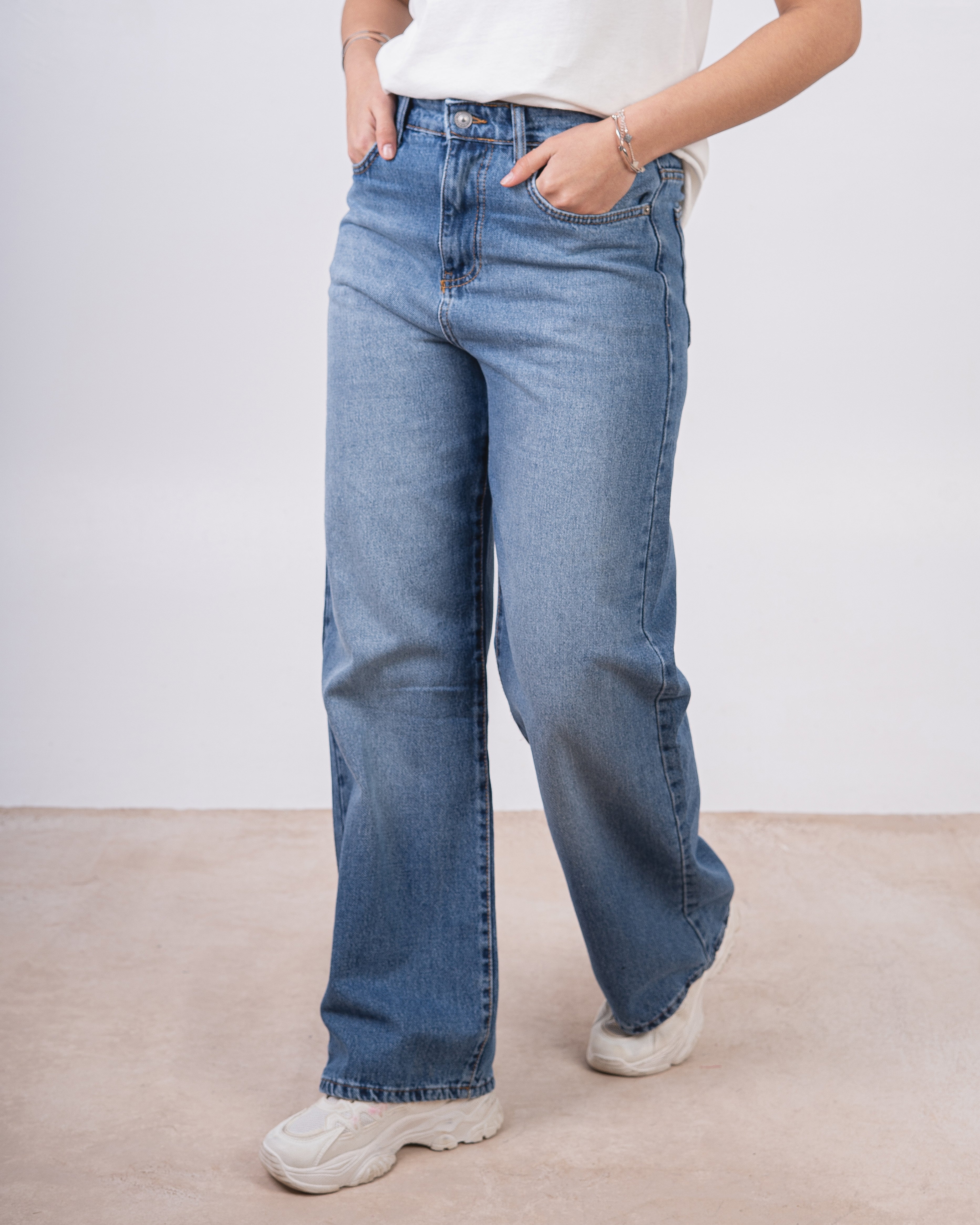 Jeans Trouser – Wide Leg (Different Colors)