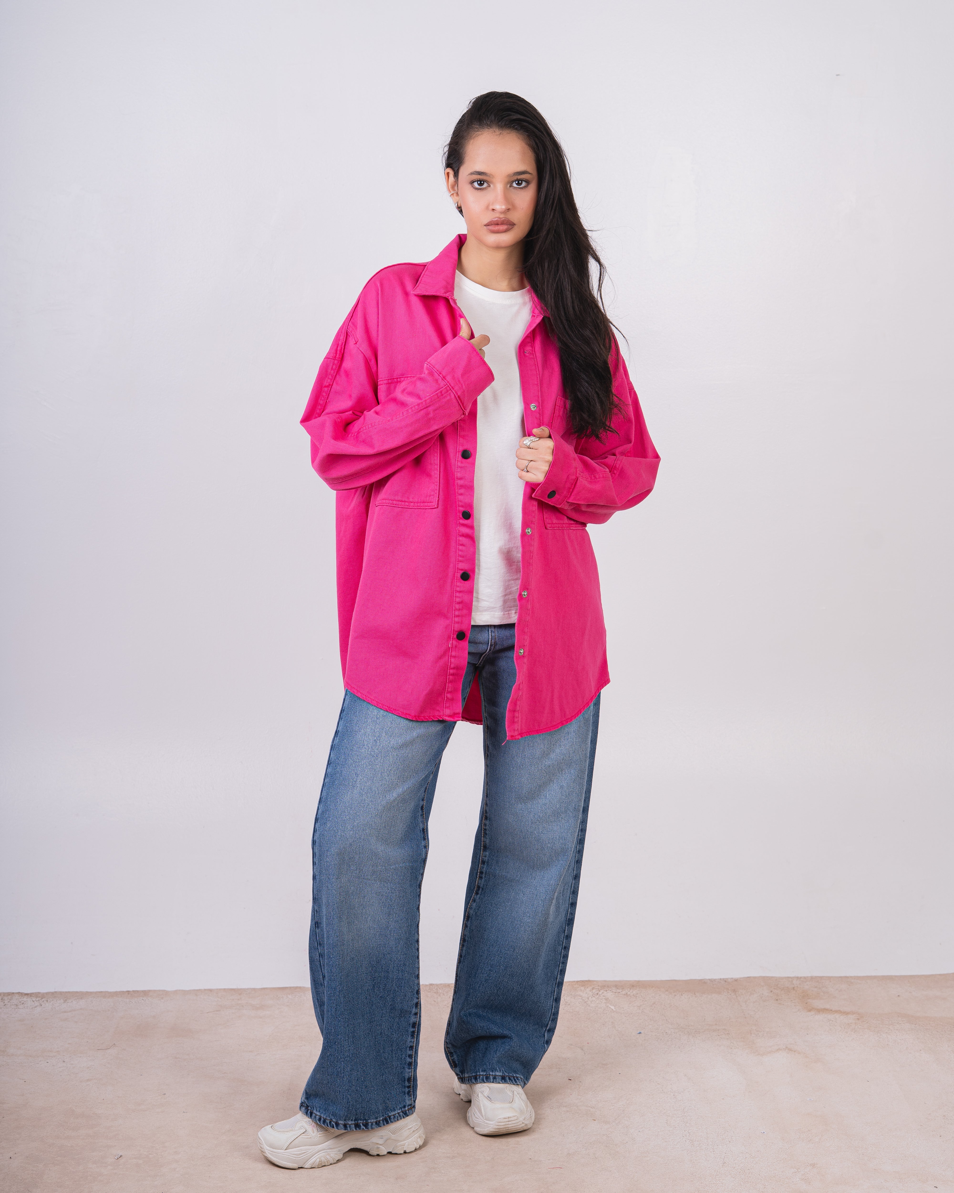 Gabardine Jacket – Large Chest Pockets