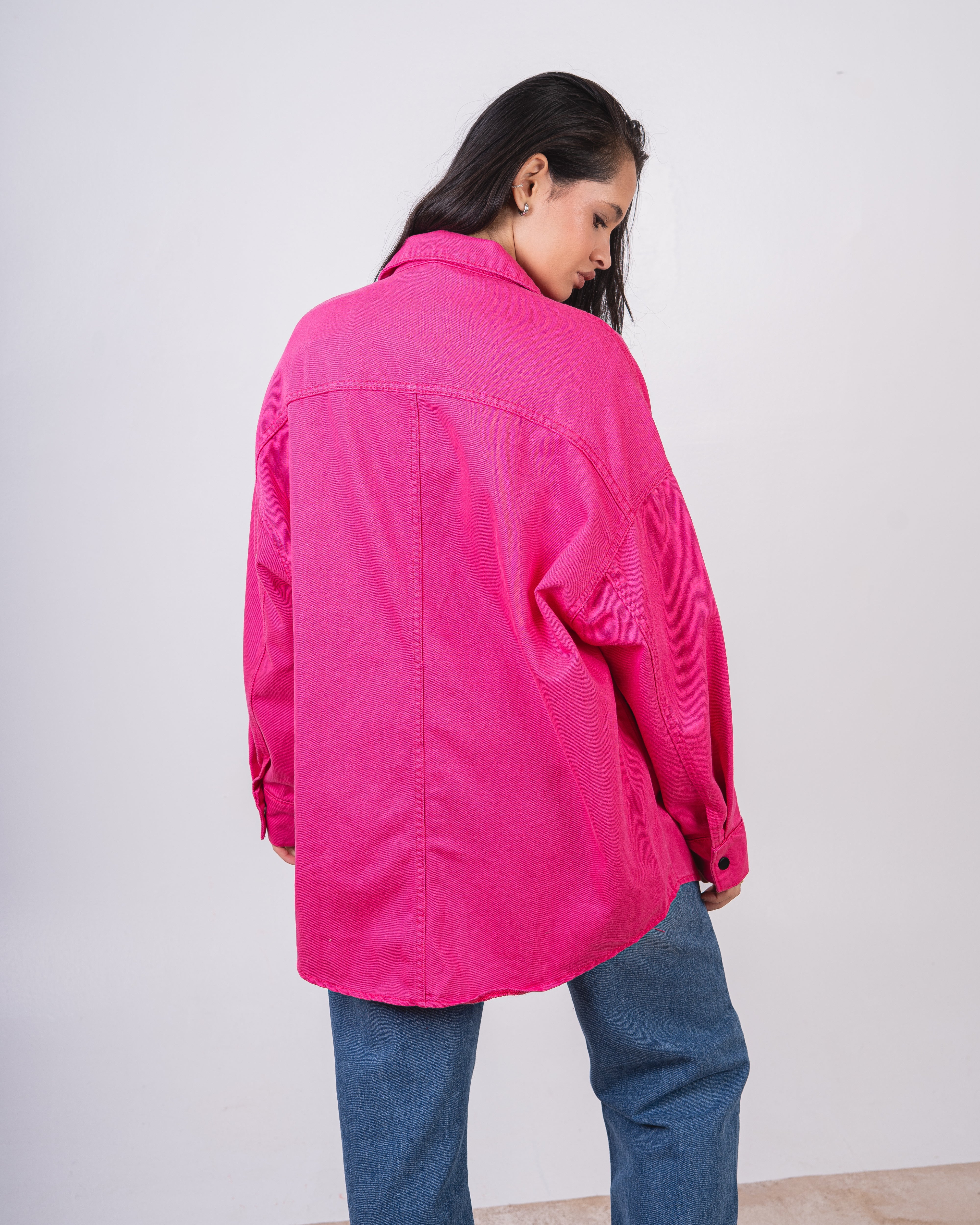 Gabardine Jacket – Large Chest Pockets