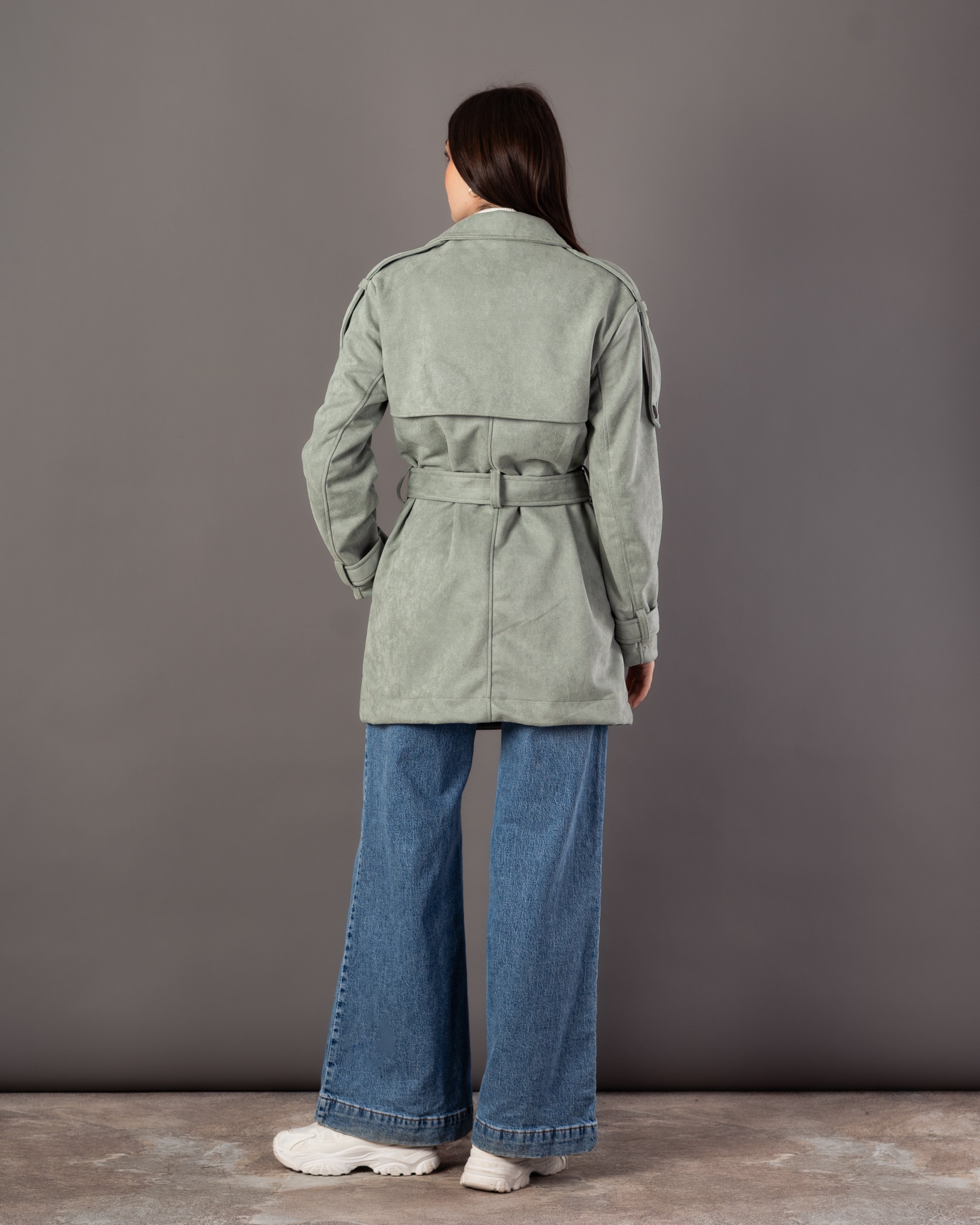 Soft-Fabric Jacket – Plain (With Belt)