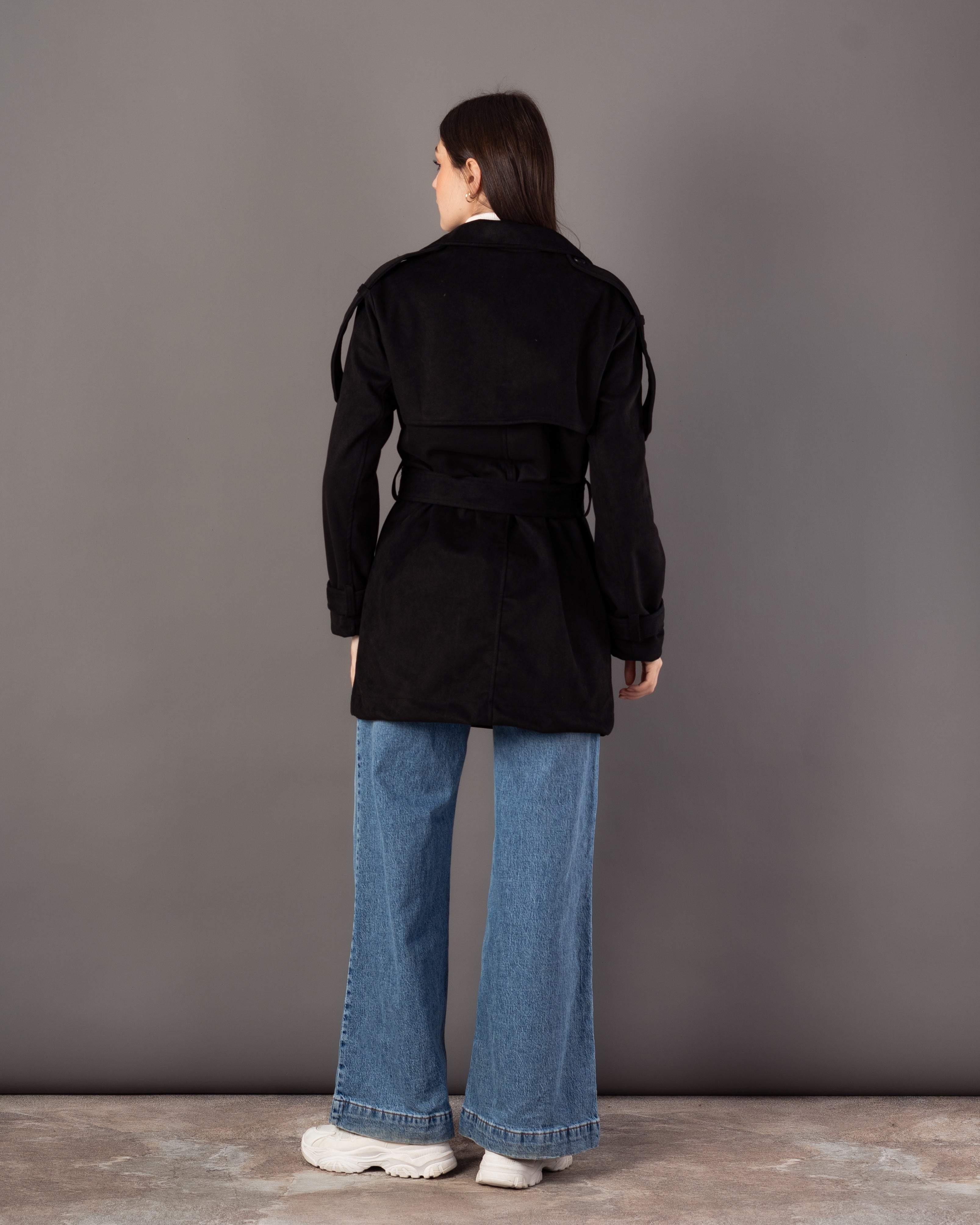 Soft-Fabric Jacket – Plain (With Belt)