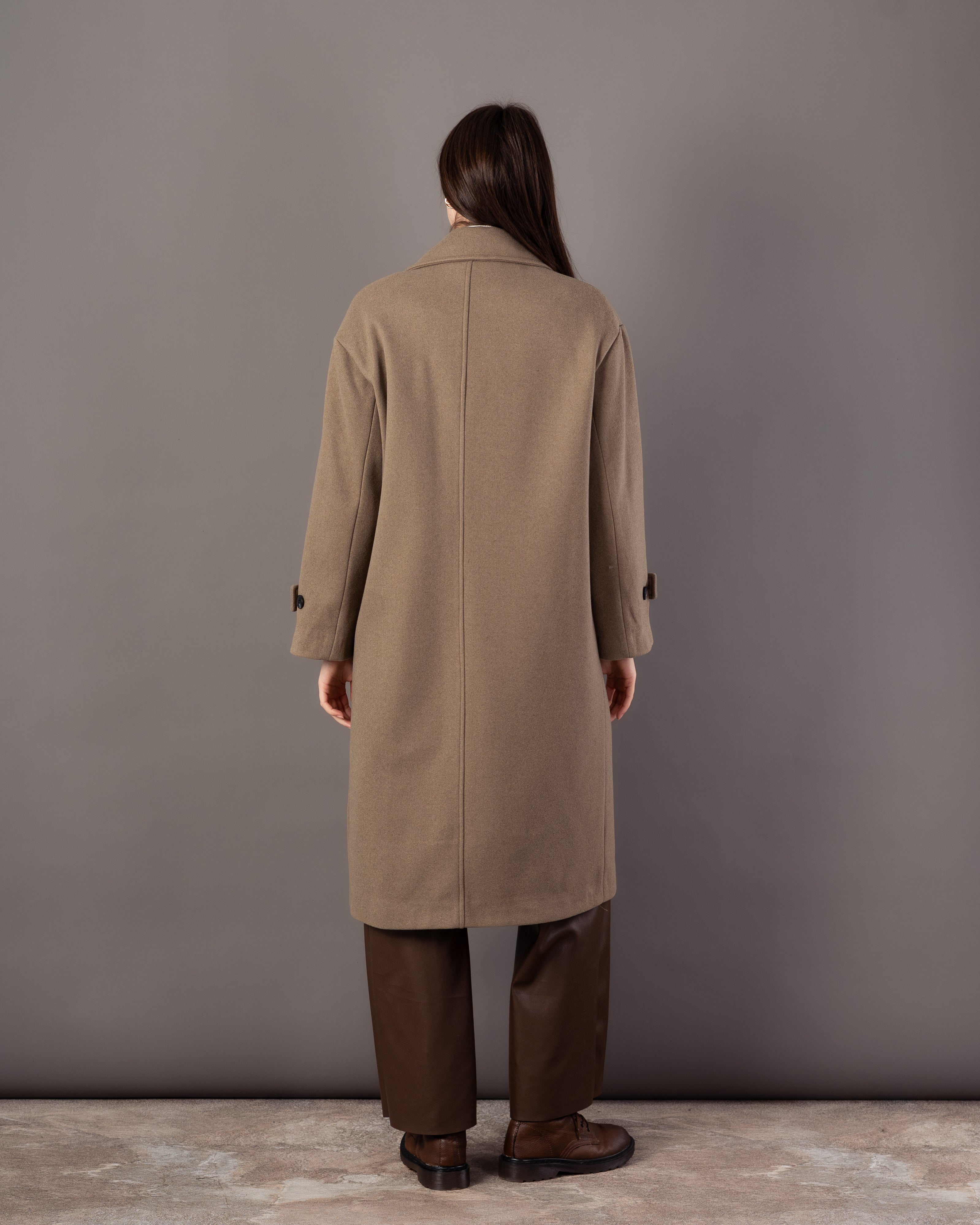Plain Trench Coat – (2 Buttons)