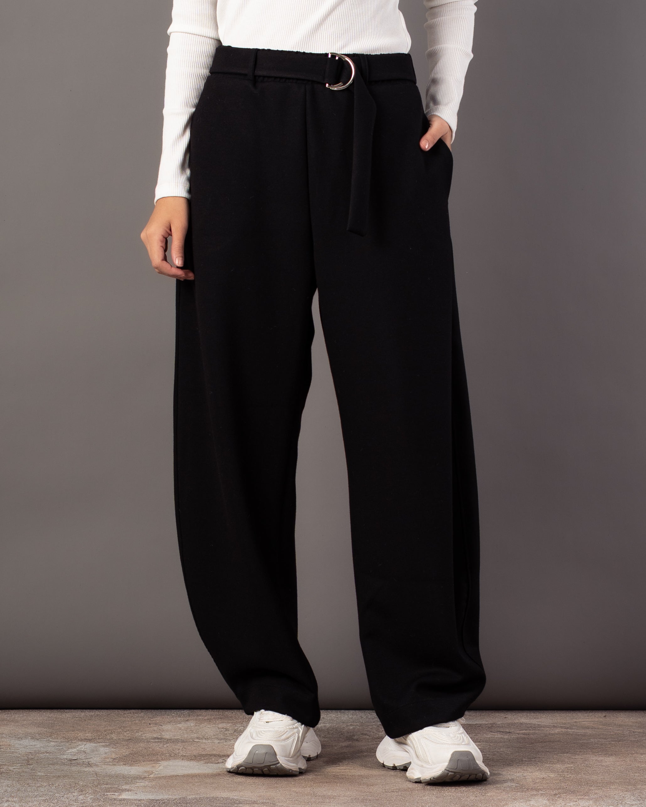 Plain Trouser – With Belt (Smooth Fabric)