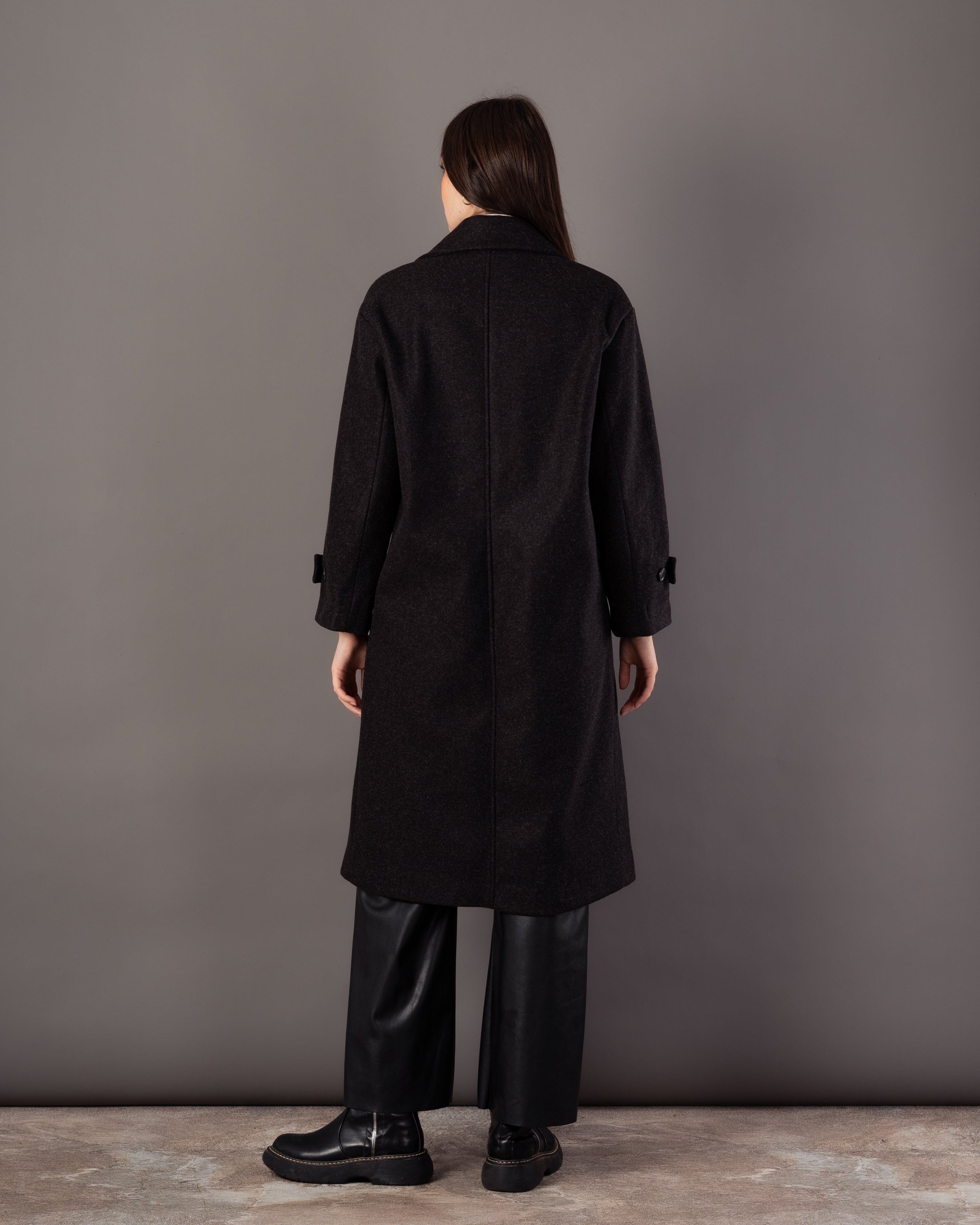 Plain Trench Coat – (2 Buttons)