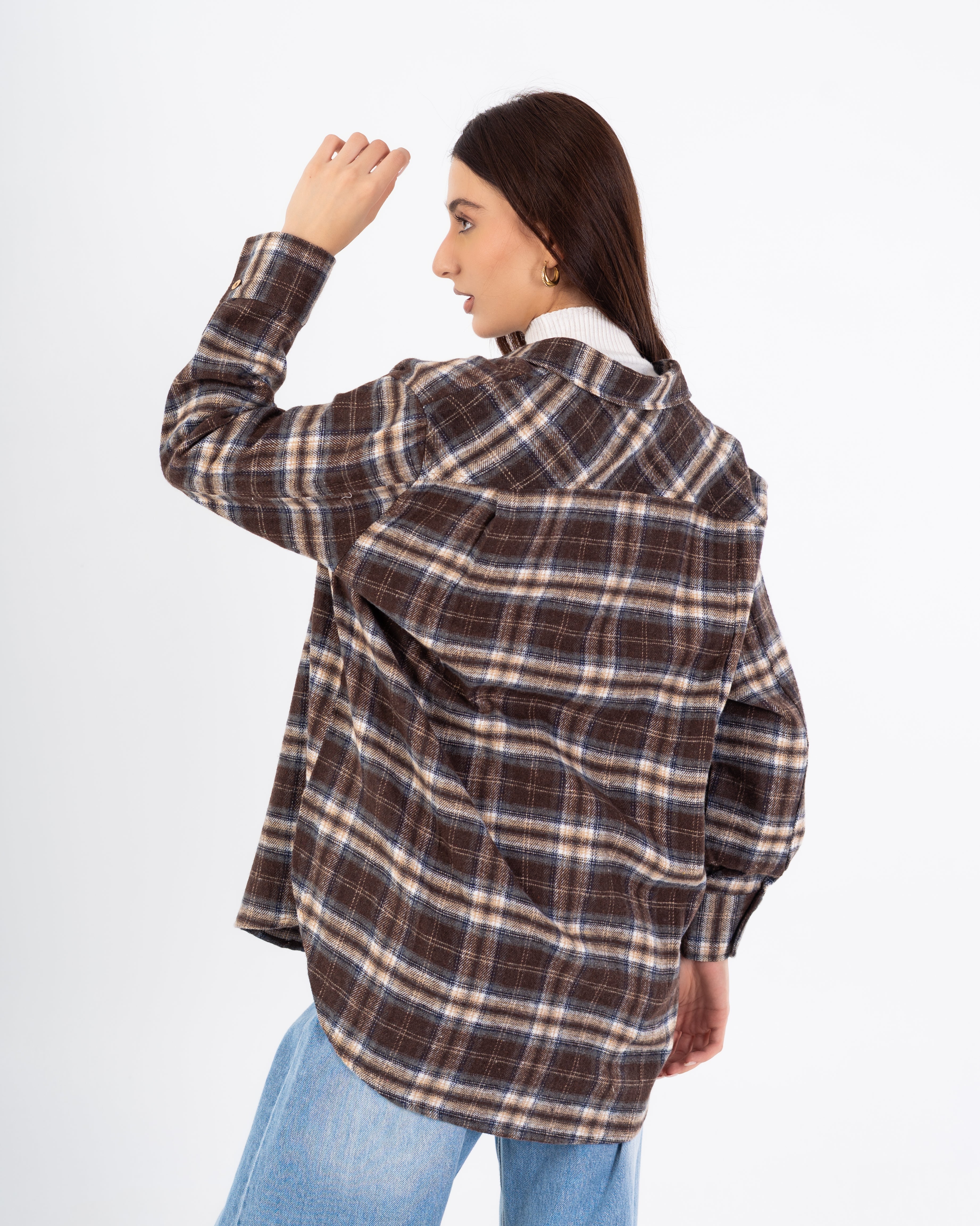 قميص منقوش – جيوب (مربعات منقوشة)