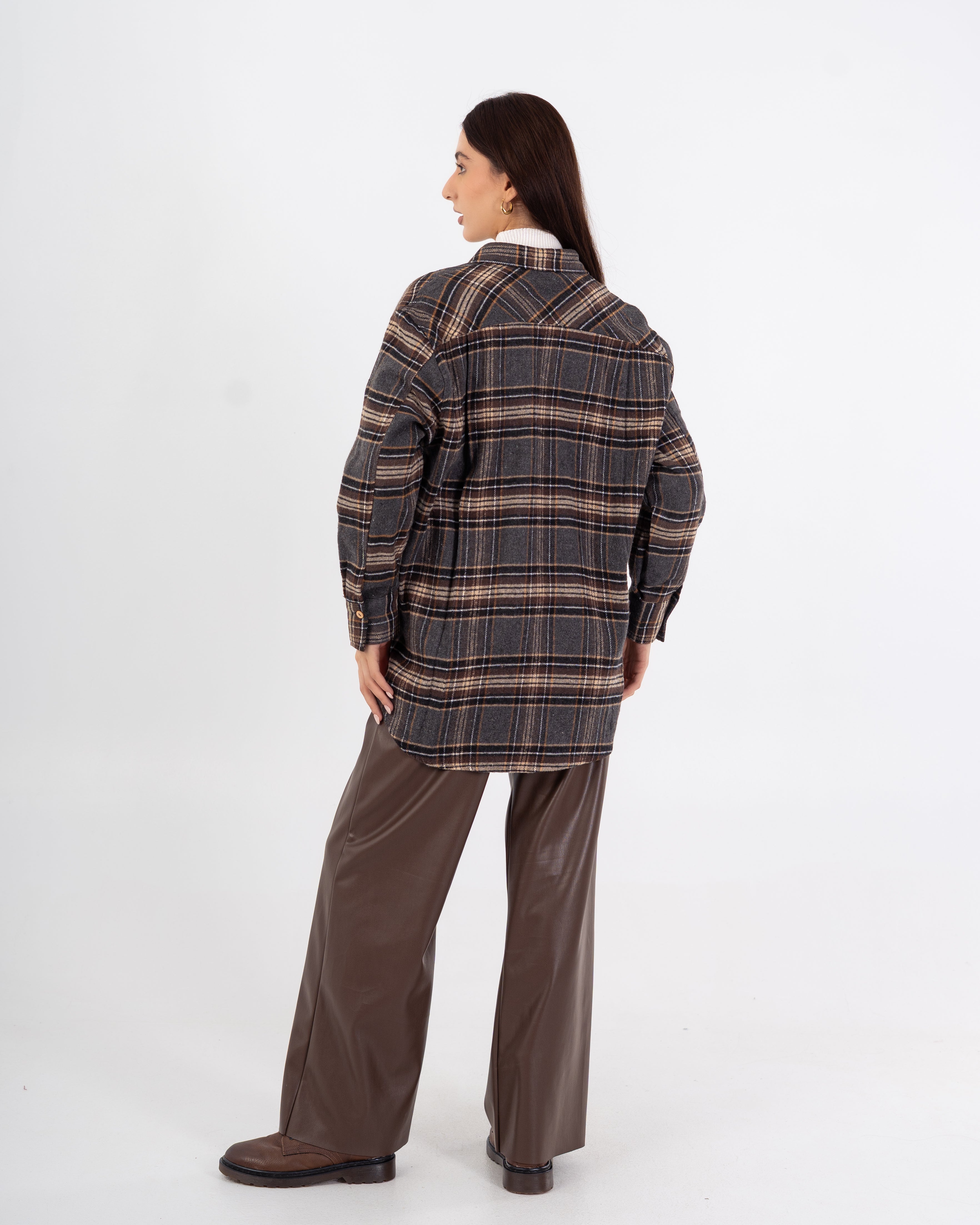 قميص منقوش – جيوب (مربعات منقوشة)