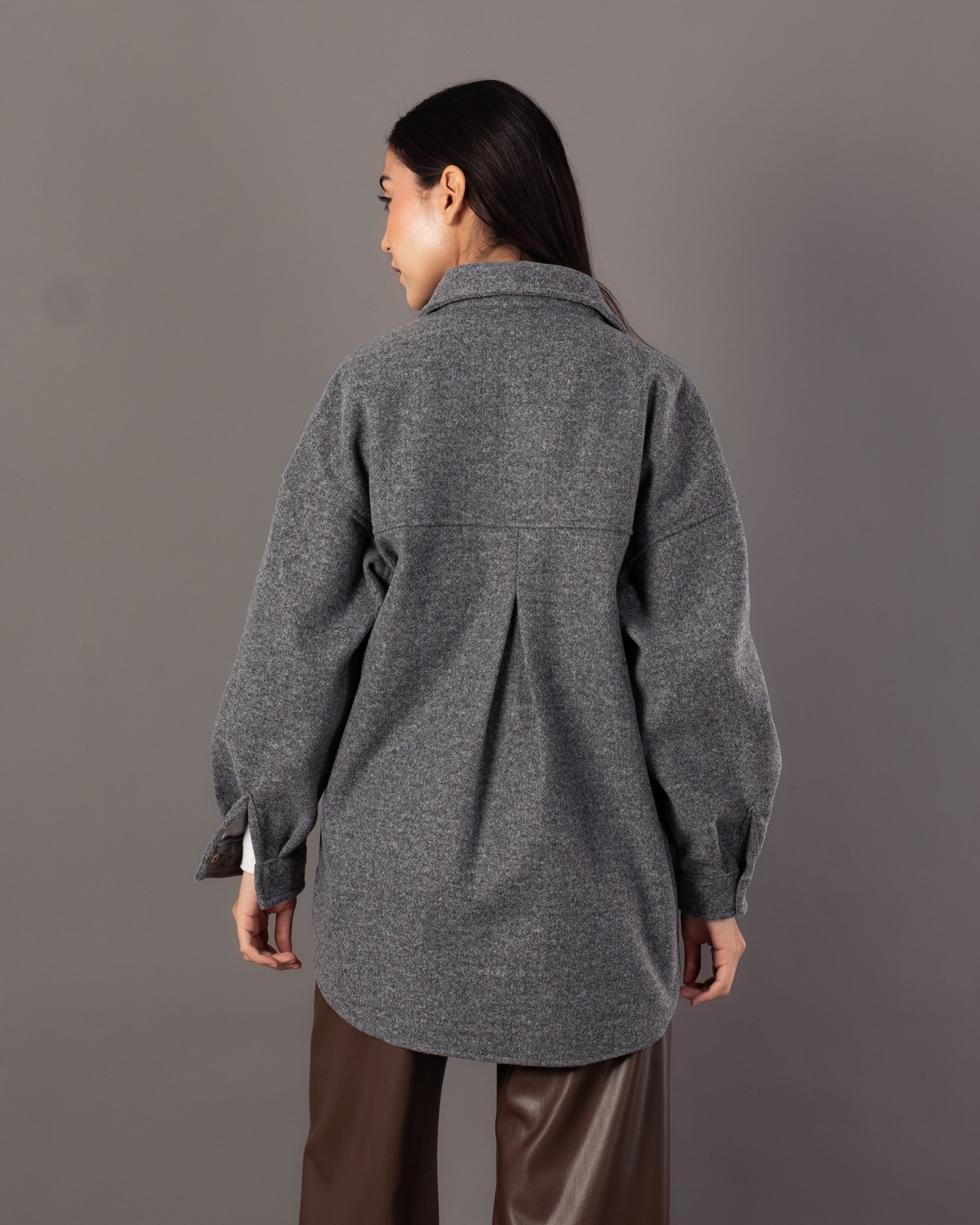 Plain Wool Jacket – Capsule Buttons