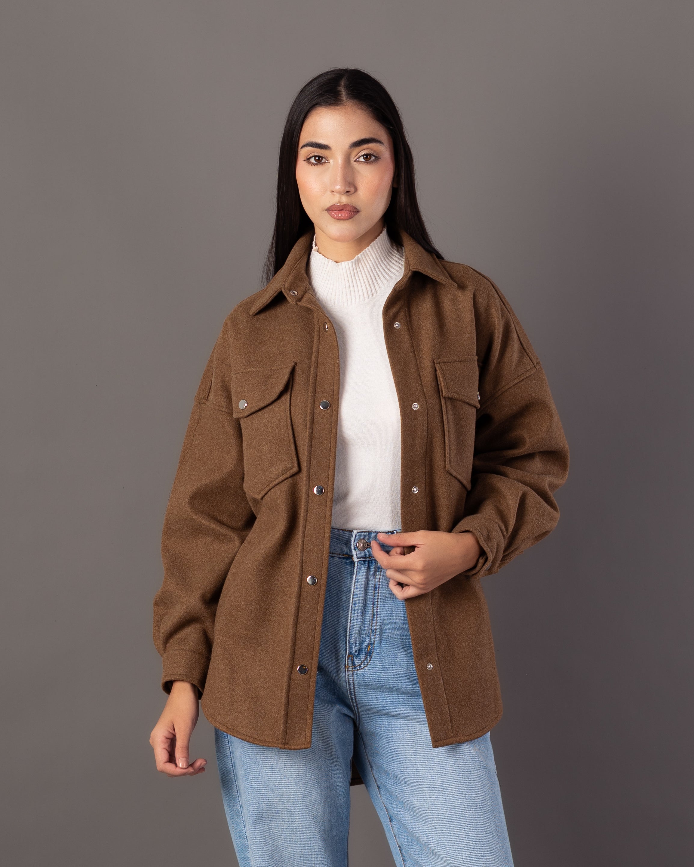 Plain Wool Jacket – Capsule Buttons