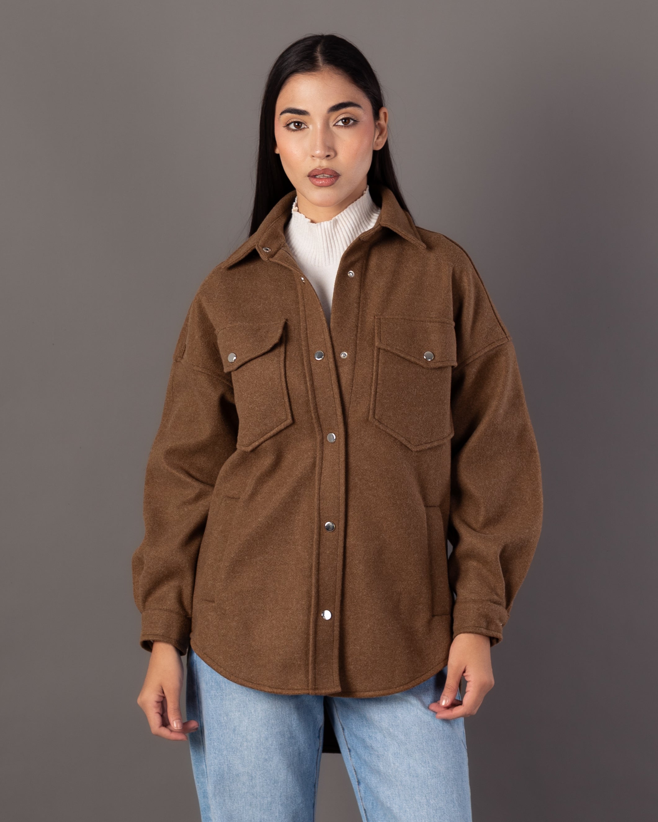 Plain Wool Jacket – Capsule Buttons