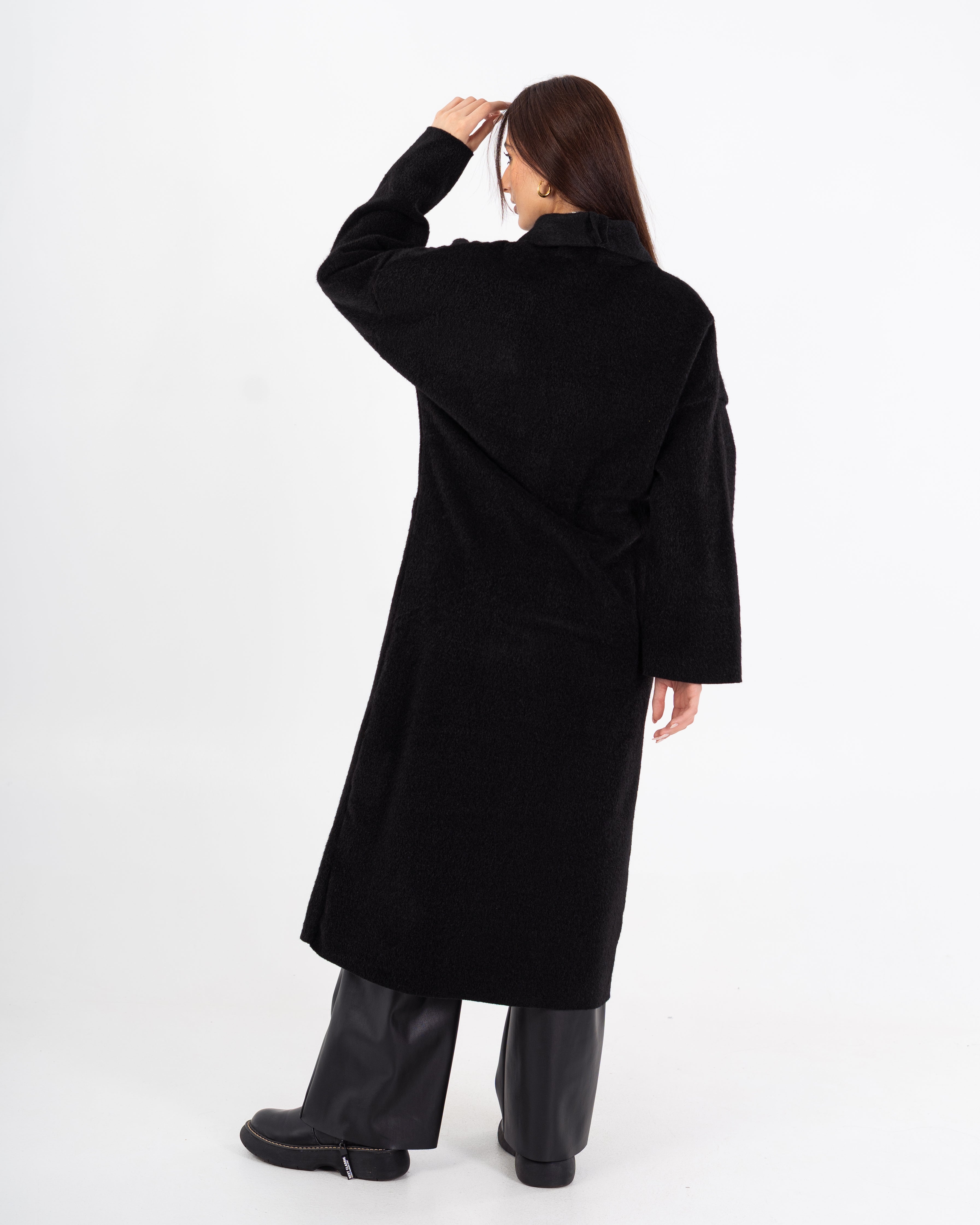 معطف ترنش – طويل (أزرار كبسولة مركزية)