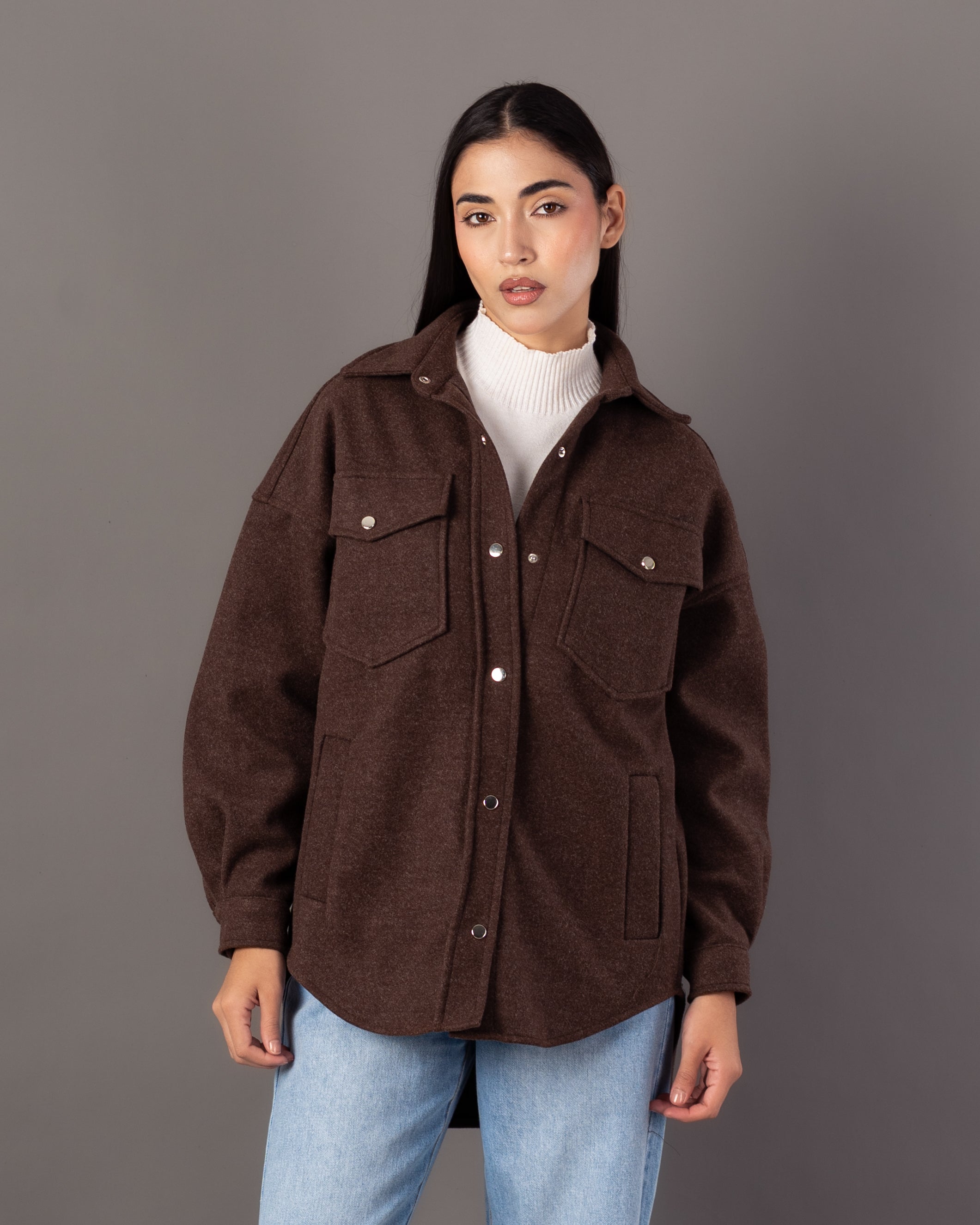 Plain Wool Jacket – Capsule Buttons