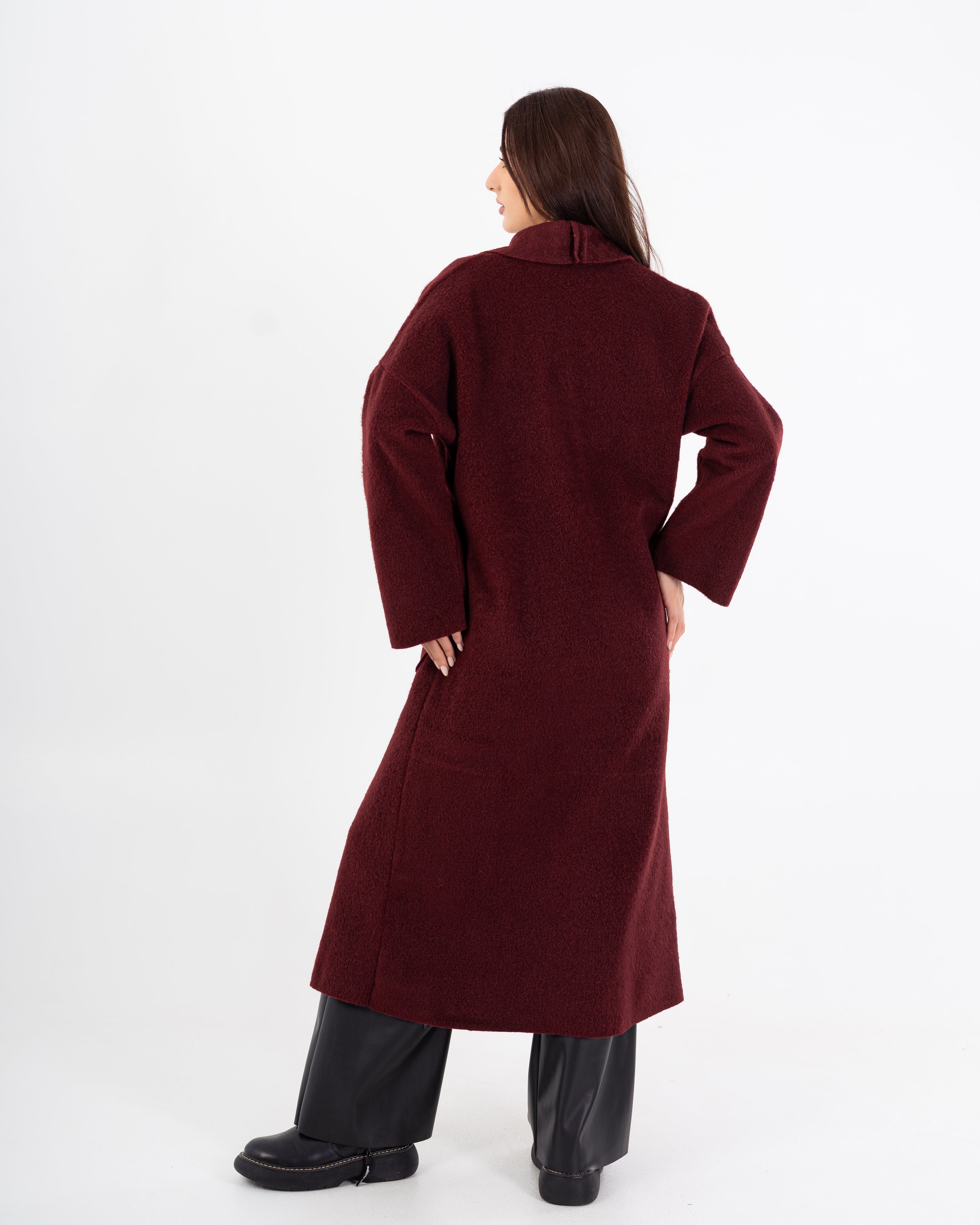 معطف ترنش – طويل (أزرار كبسولة مركزية)