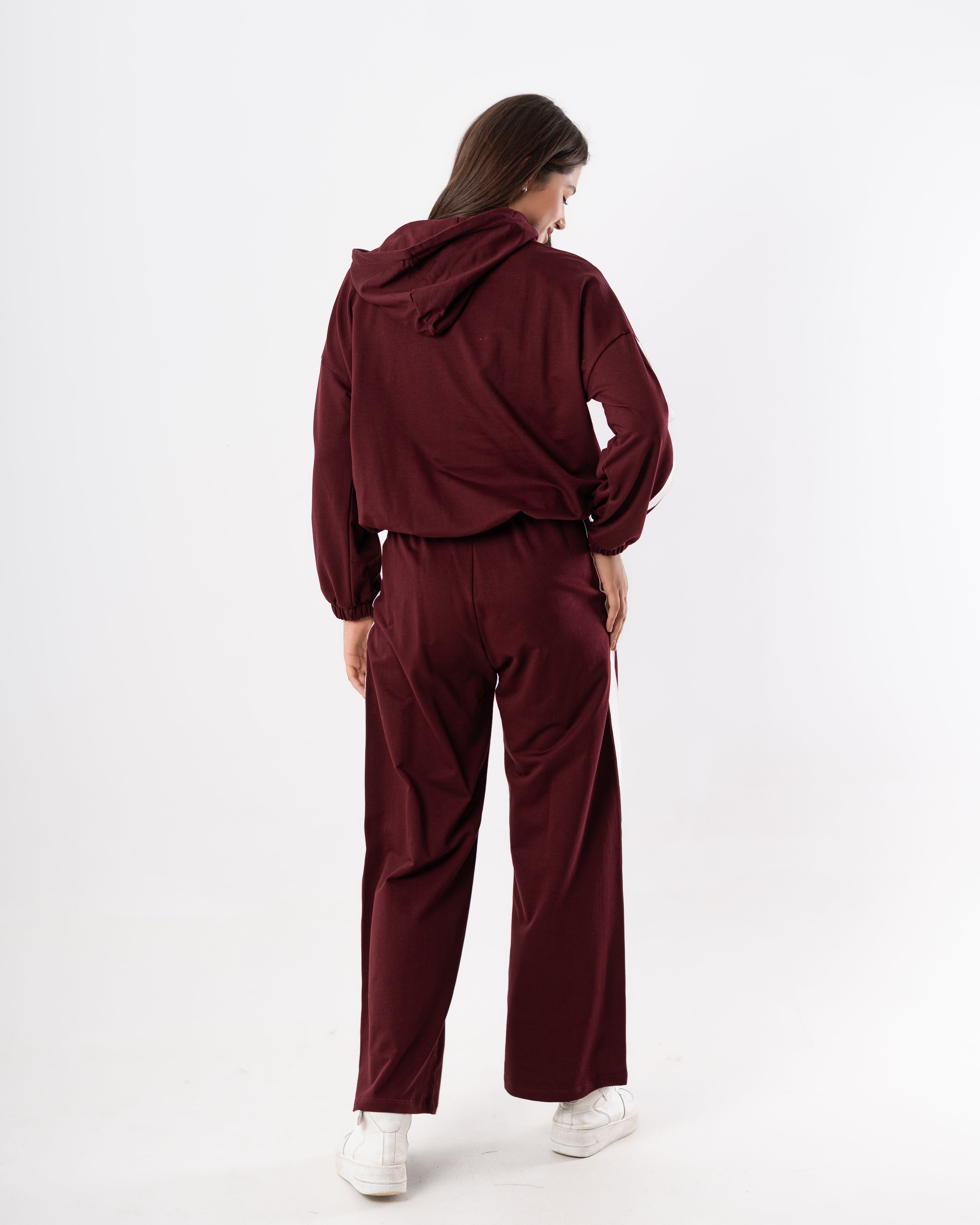 sweatshirt  -  with side stripe