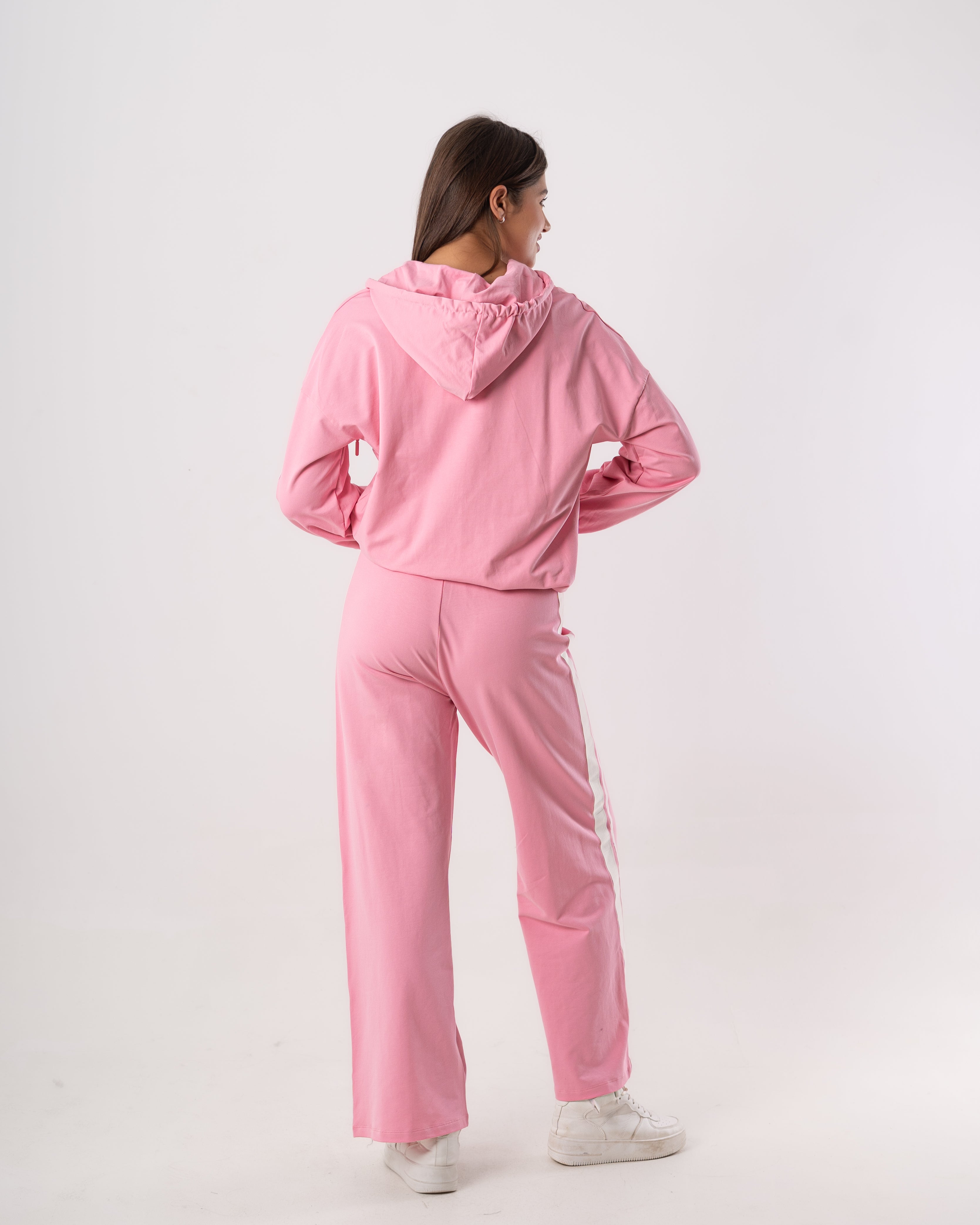 sweatshirt  -  with side stripe