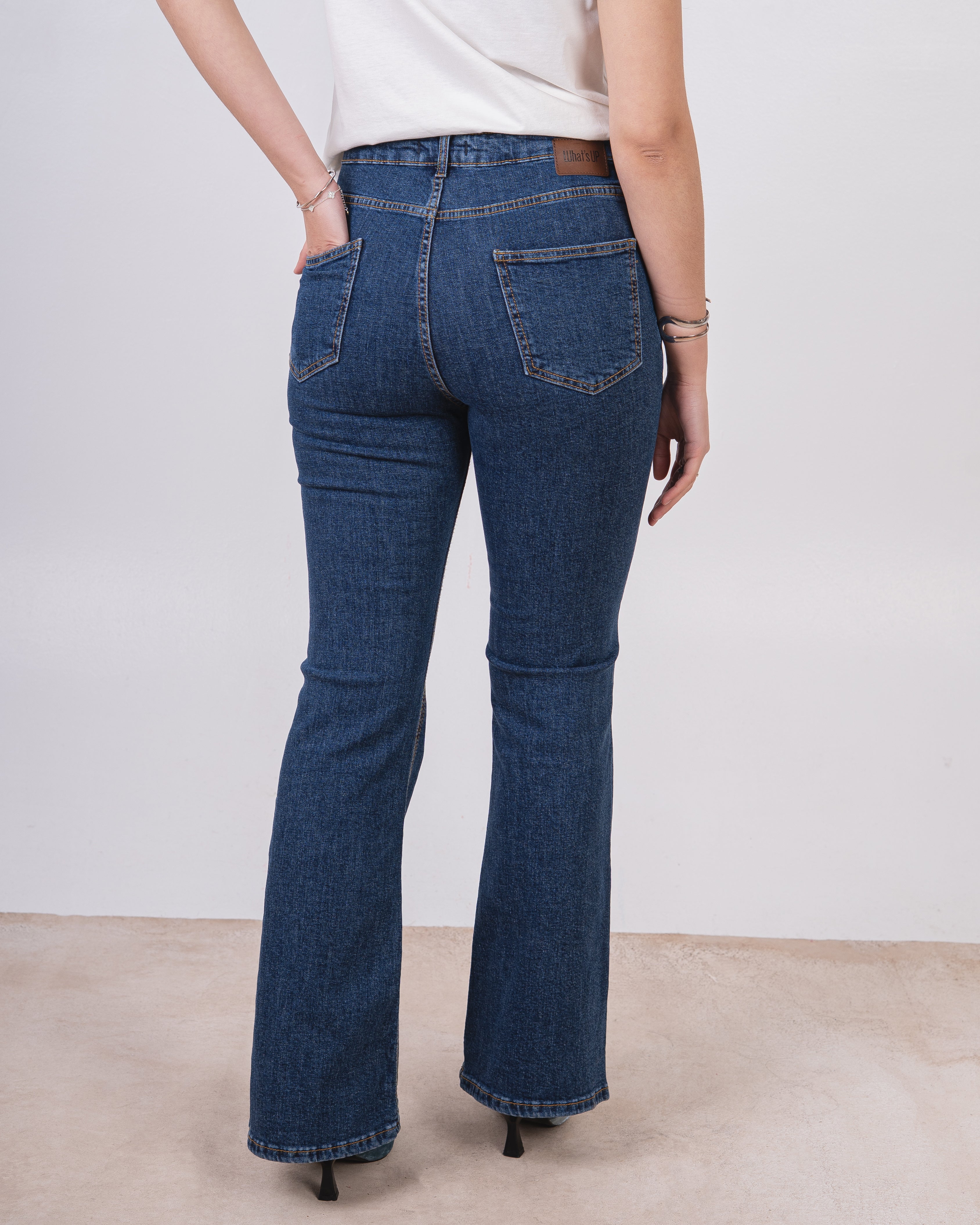 Flared - Denim Trouse