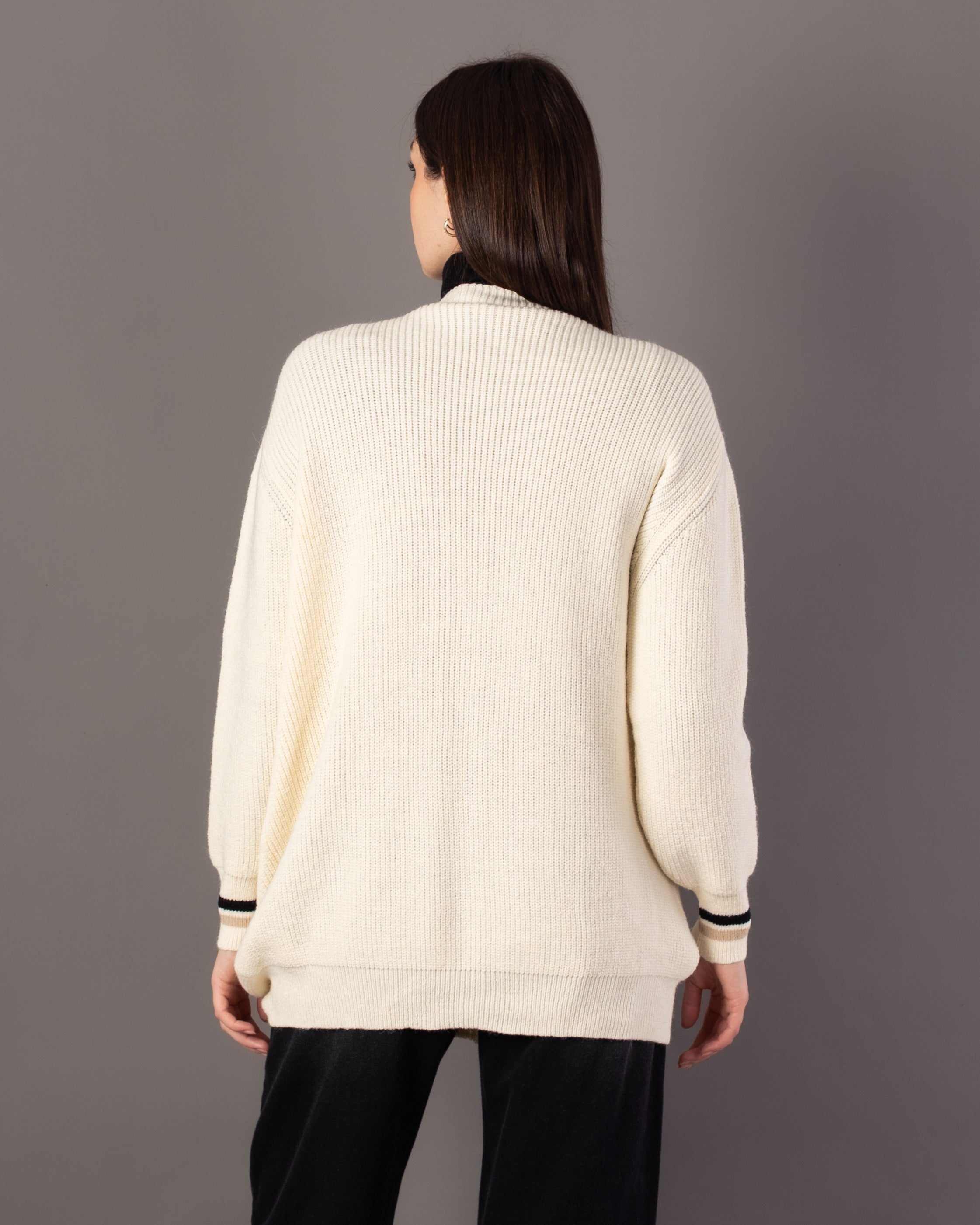 Knitwear Cardigan – Colored Buttons