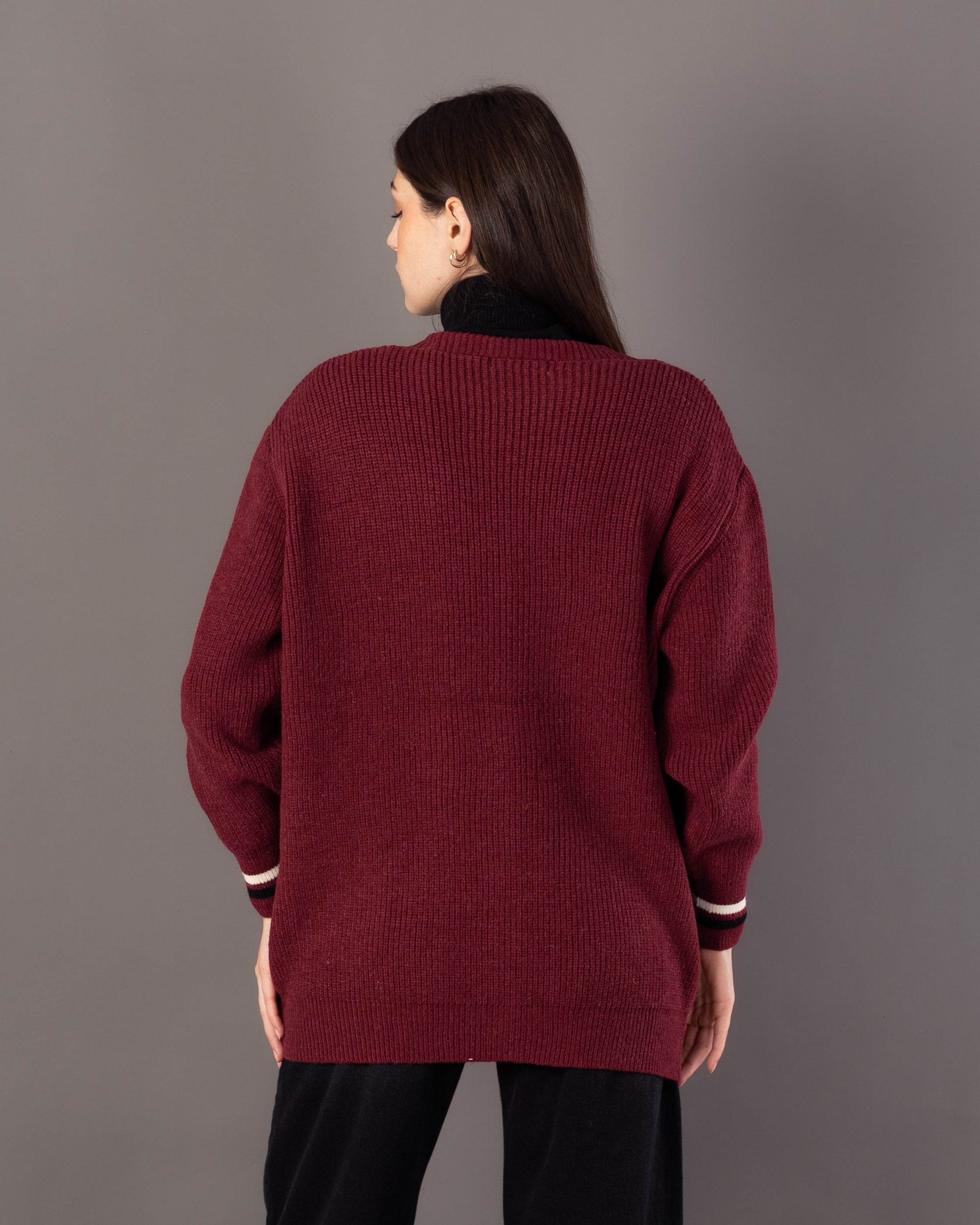 Knitwear Cardigan – Colored Buttons