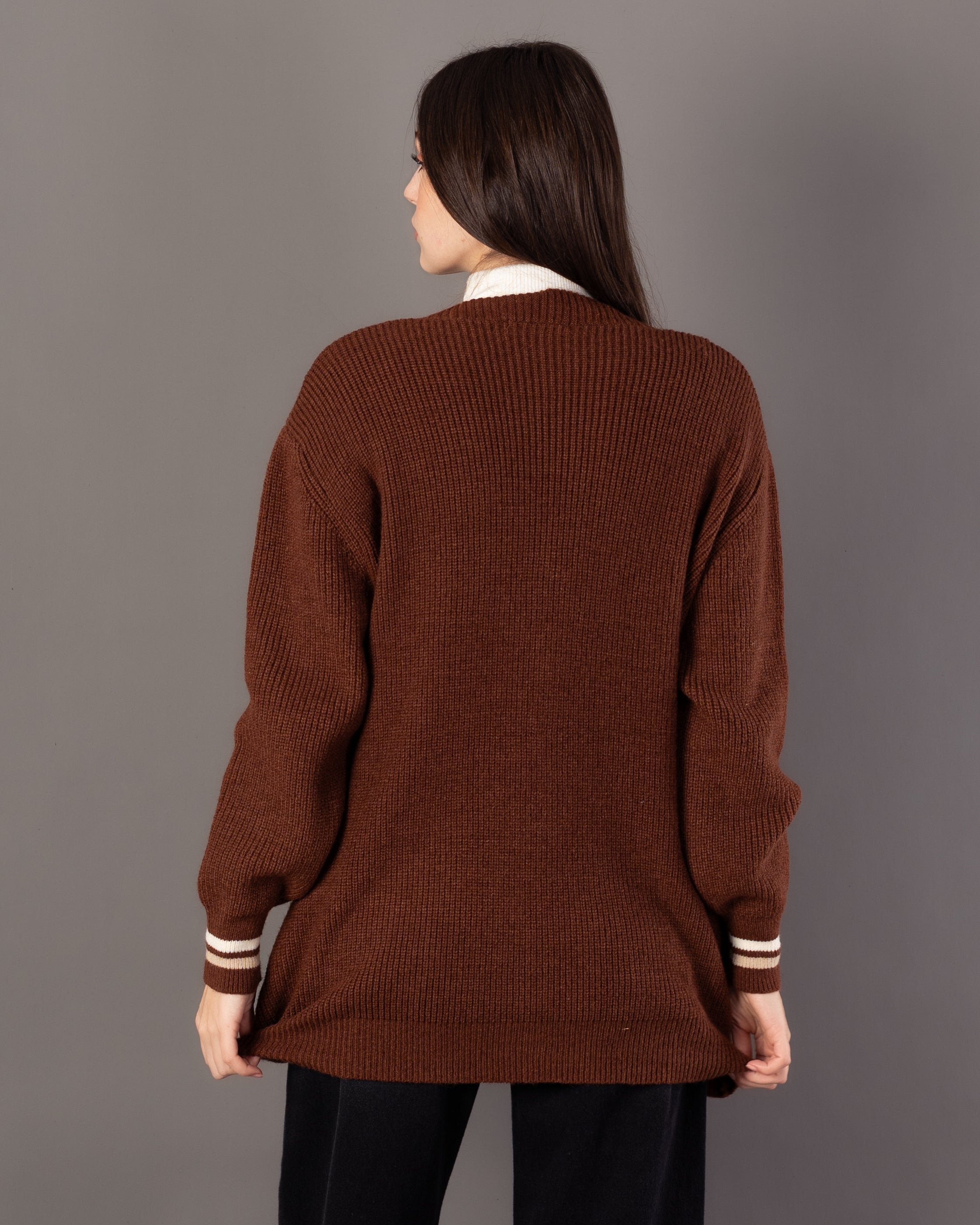 Knitwear Cardigan – Colored Buttons