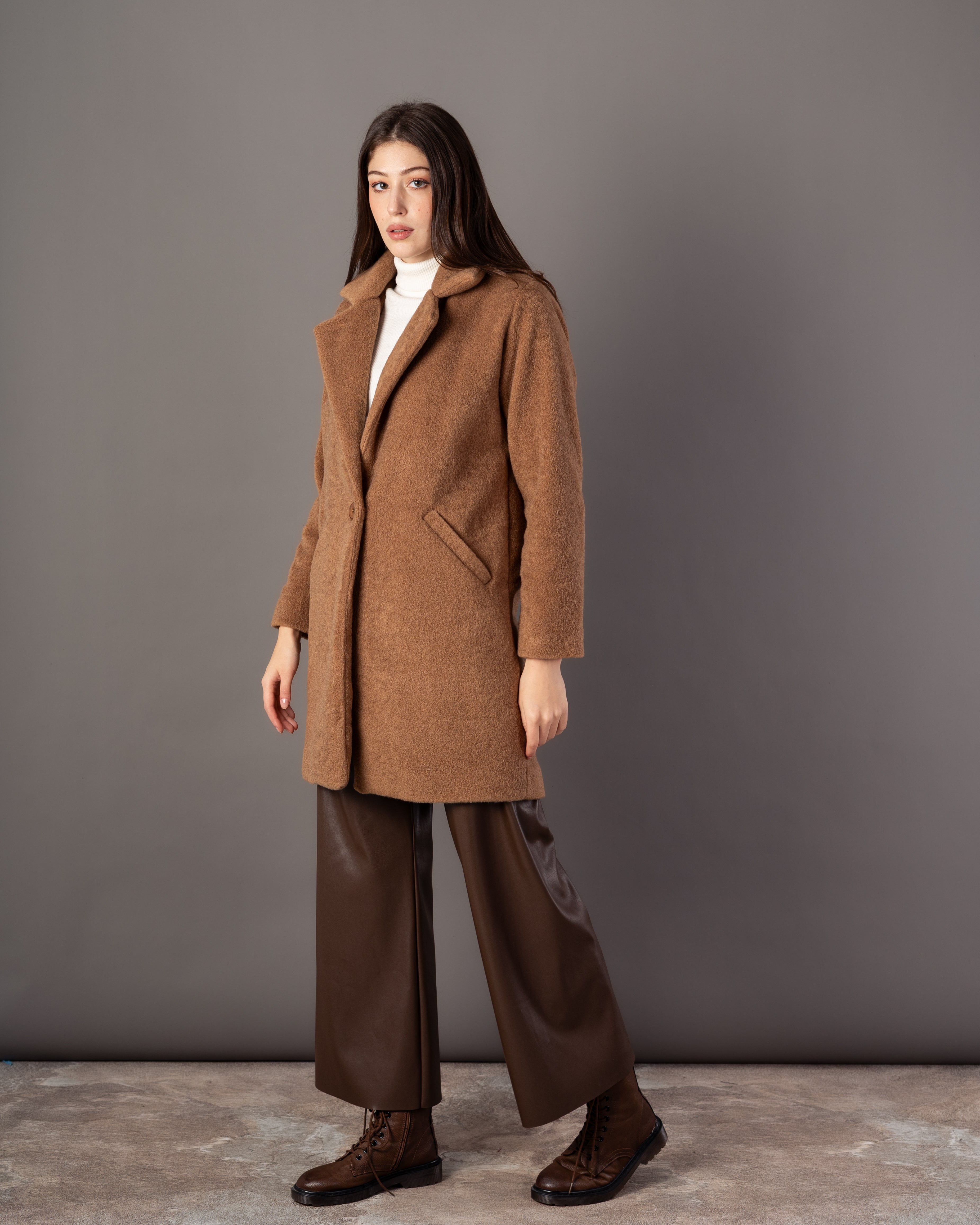 Wool Jacket – Plain (Single Button)