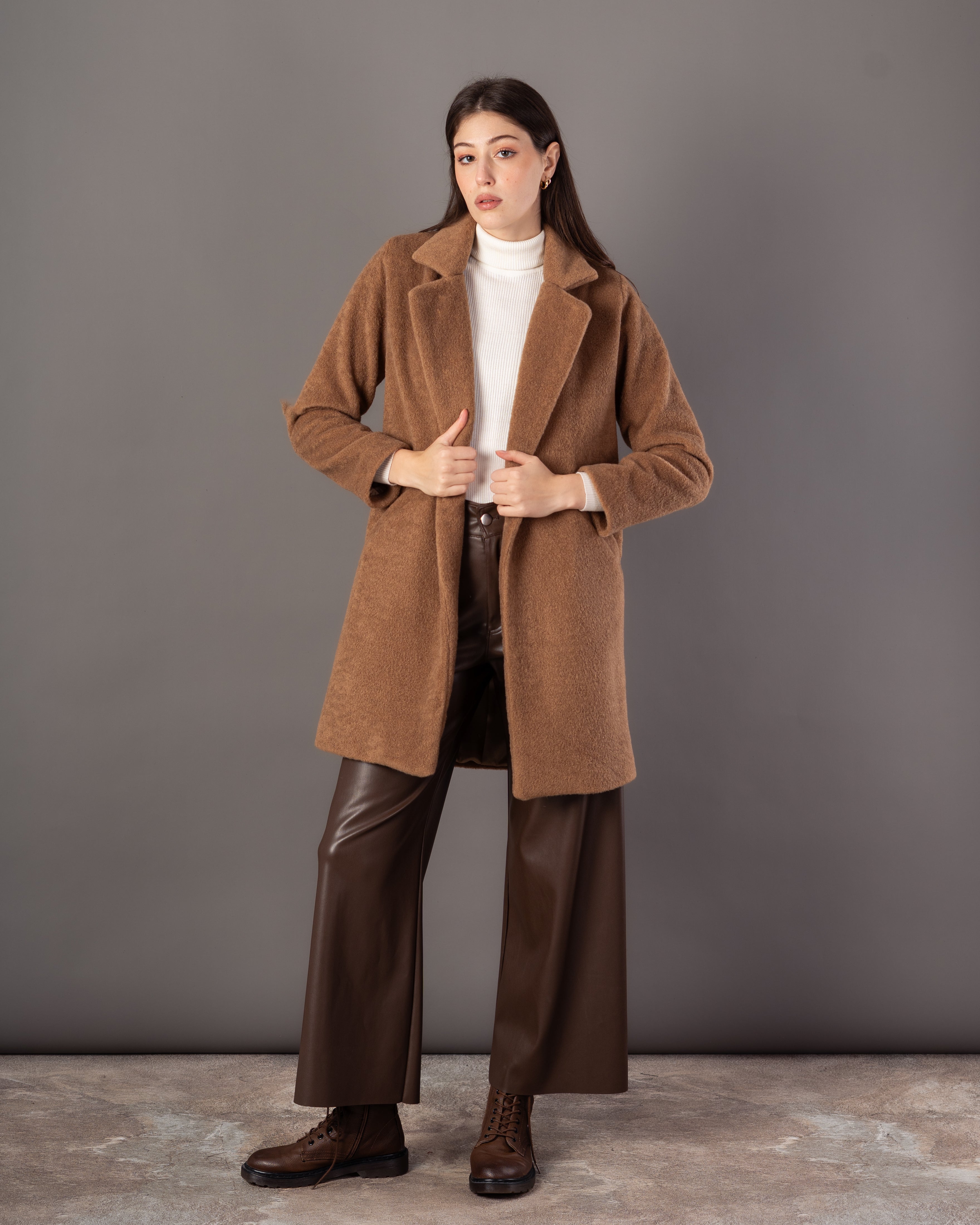 Wool Jacket – Plain (Single Button)