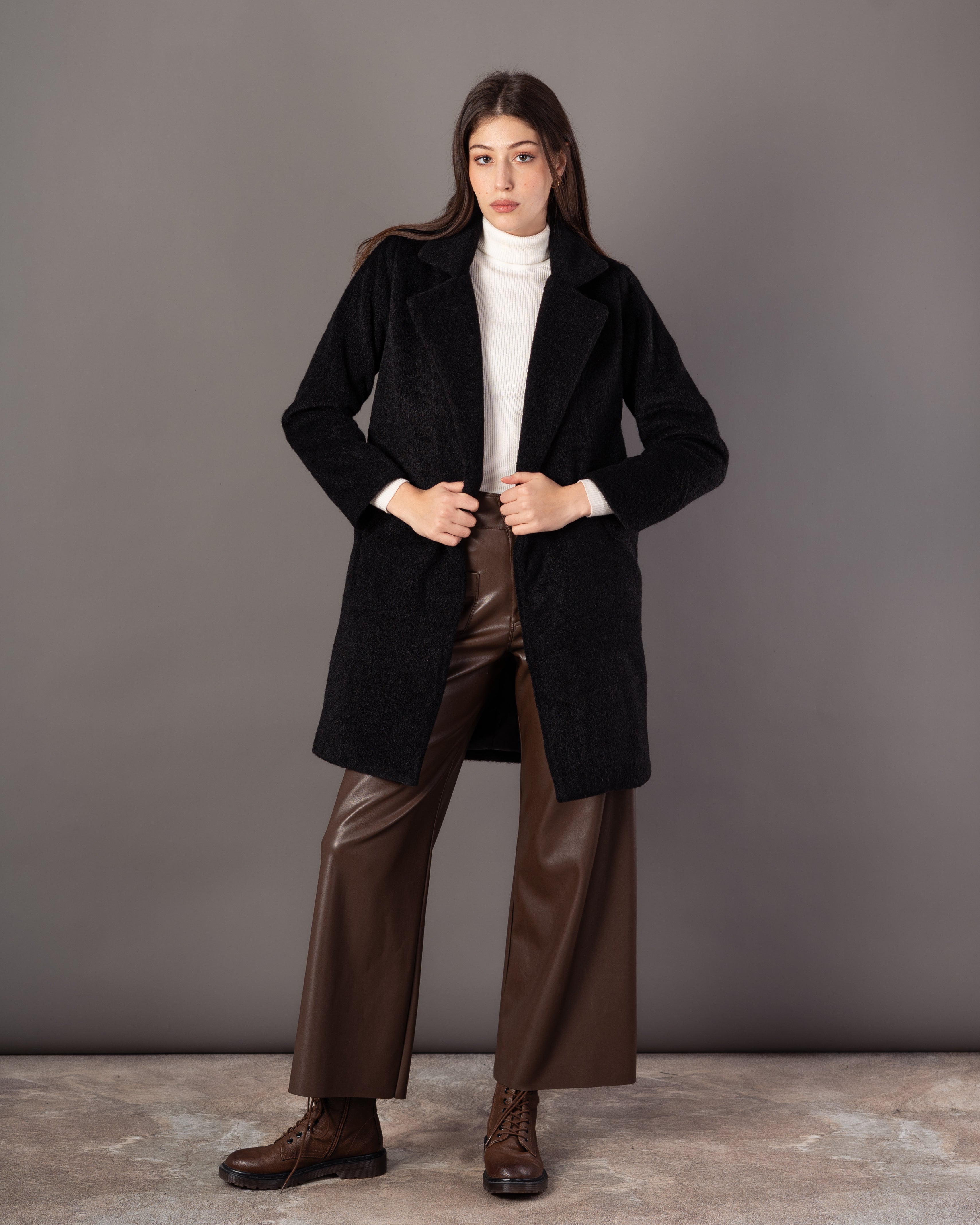 Wool Jacket – Plain (Single Button)