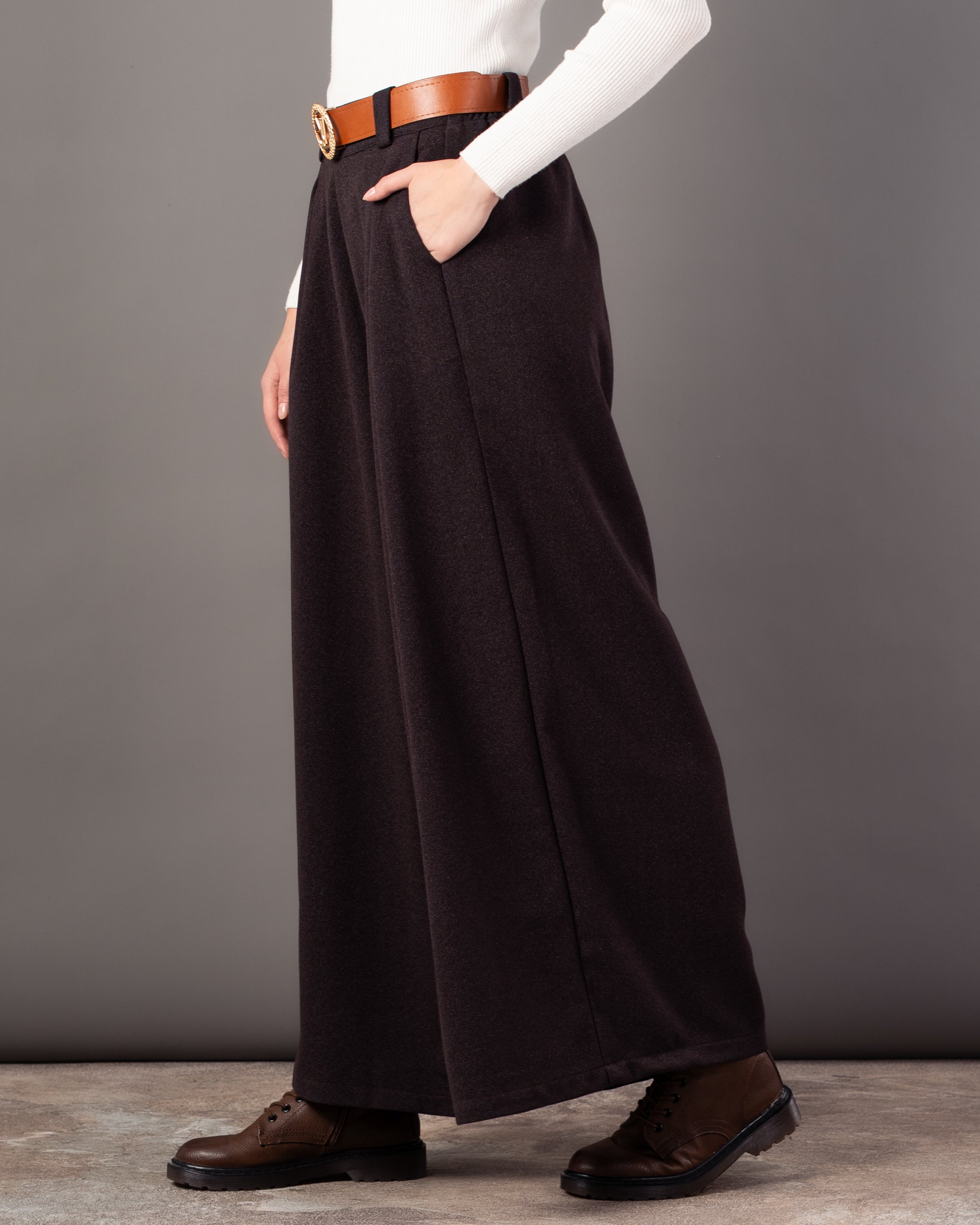 Plain Trouser – Buckle Belt