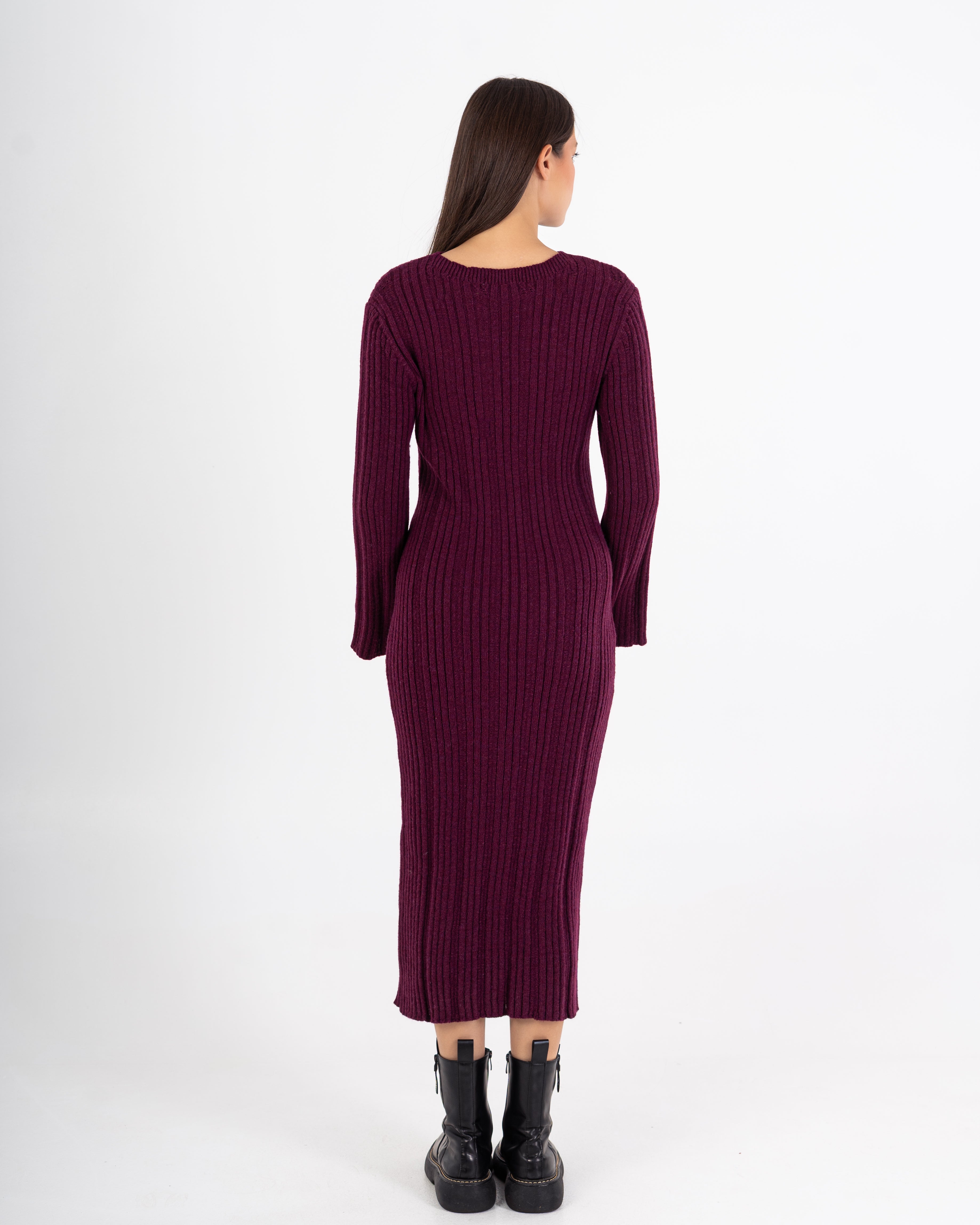 Knitwear Dress – Lightly Striped