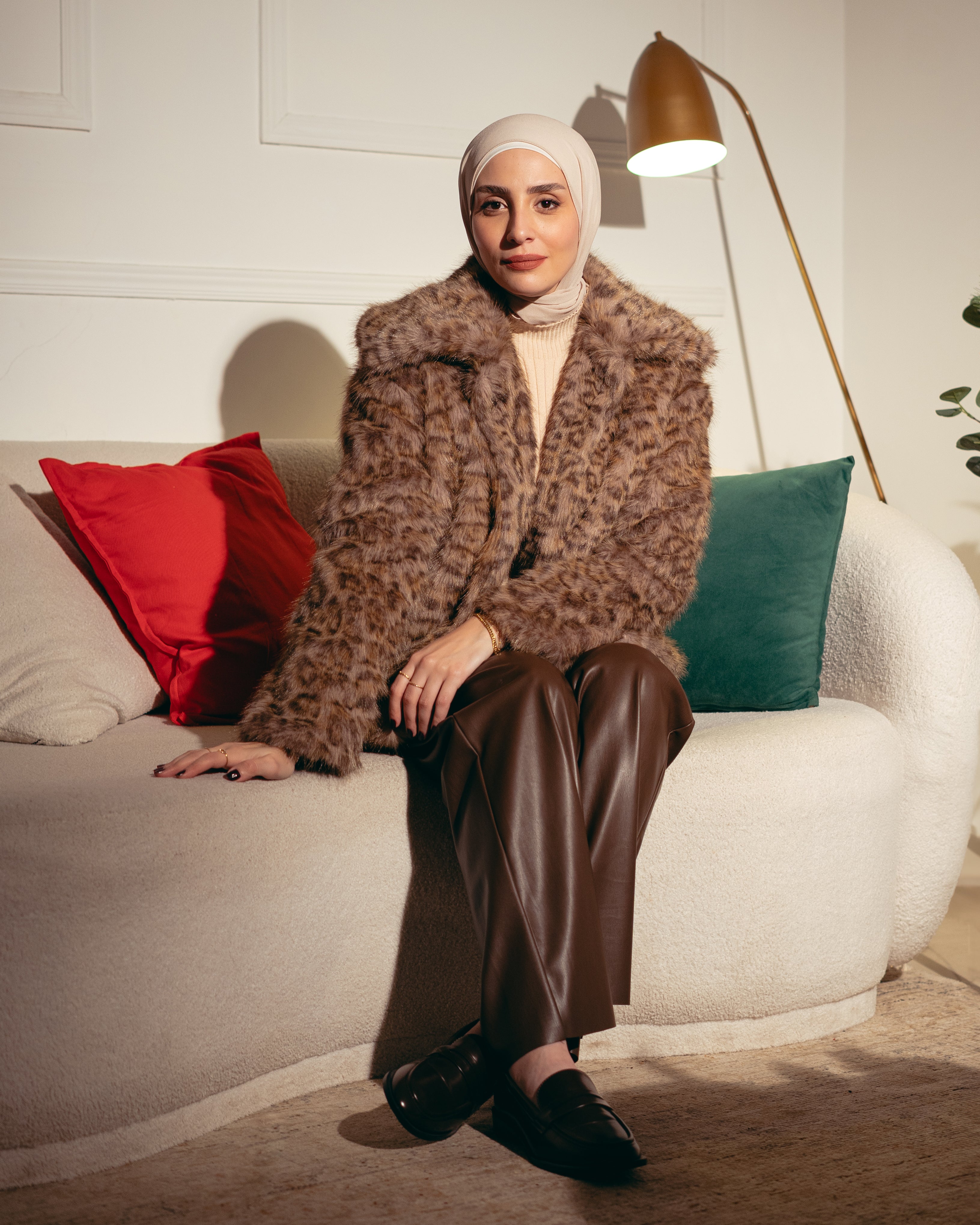 Soft Fur Jacket – Tiger Print