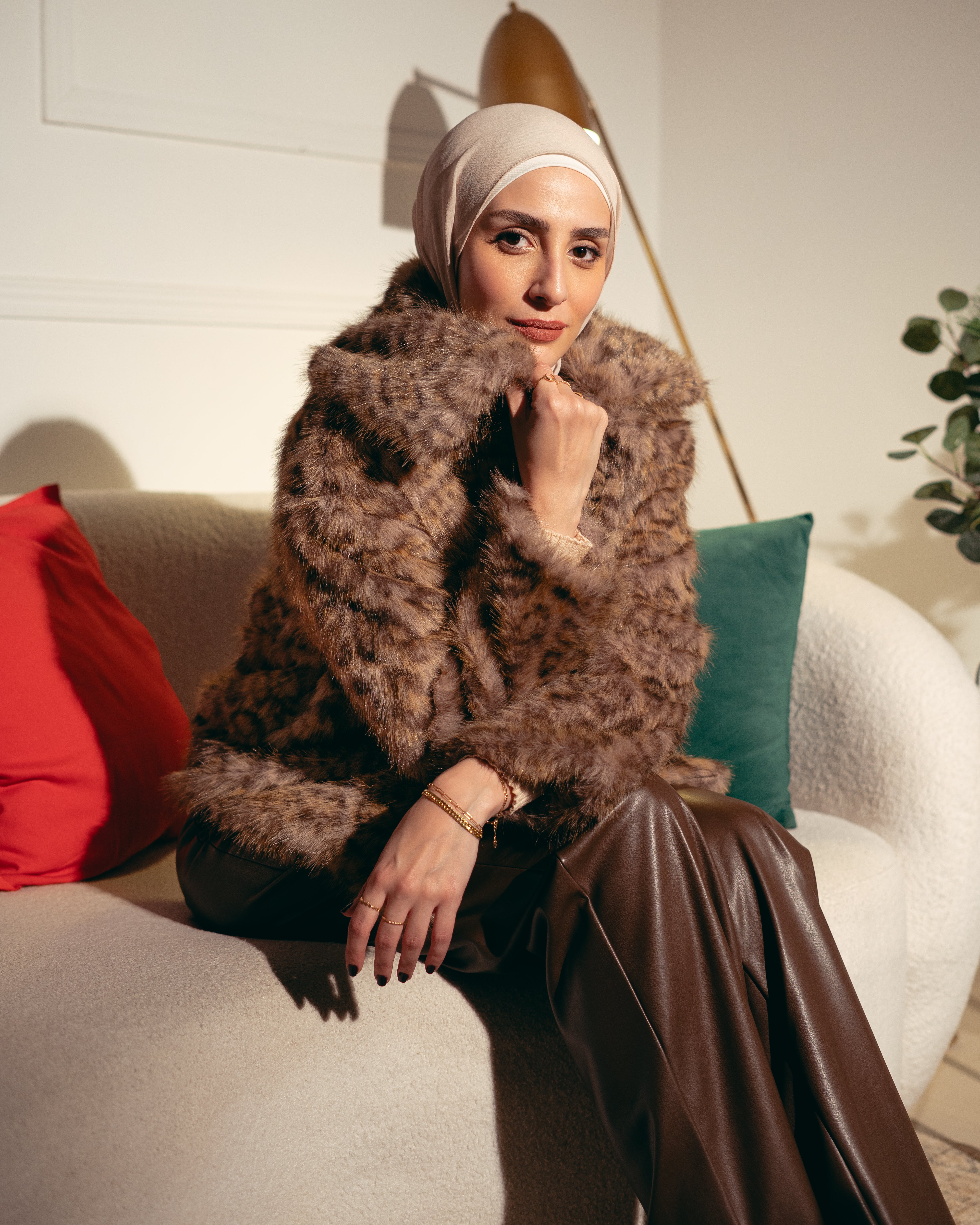 Soft Fur Jacket – Tiger Print