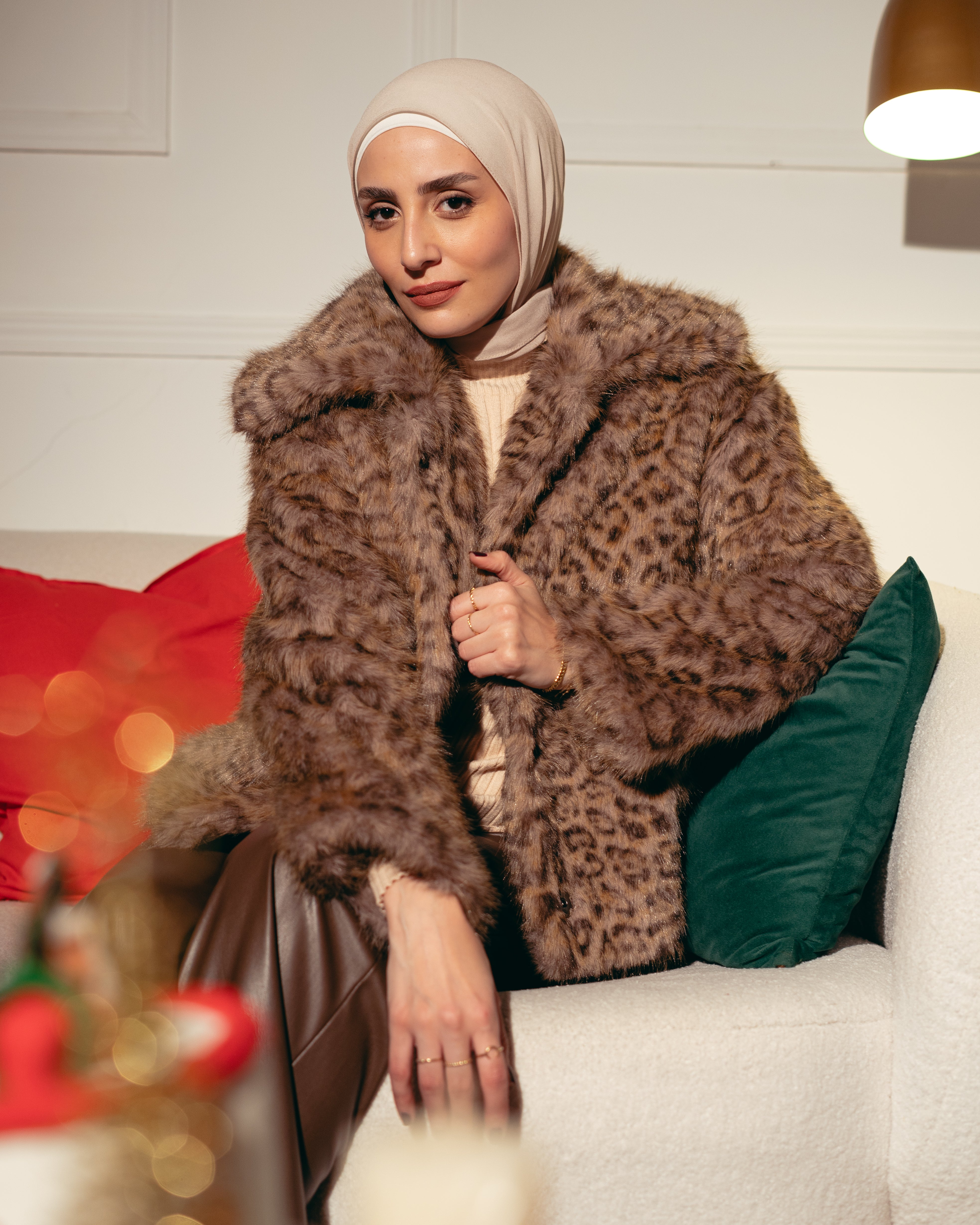 Soft Fur Jacket – Tiger Print
