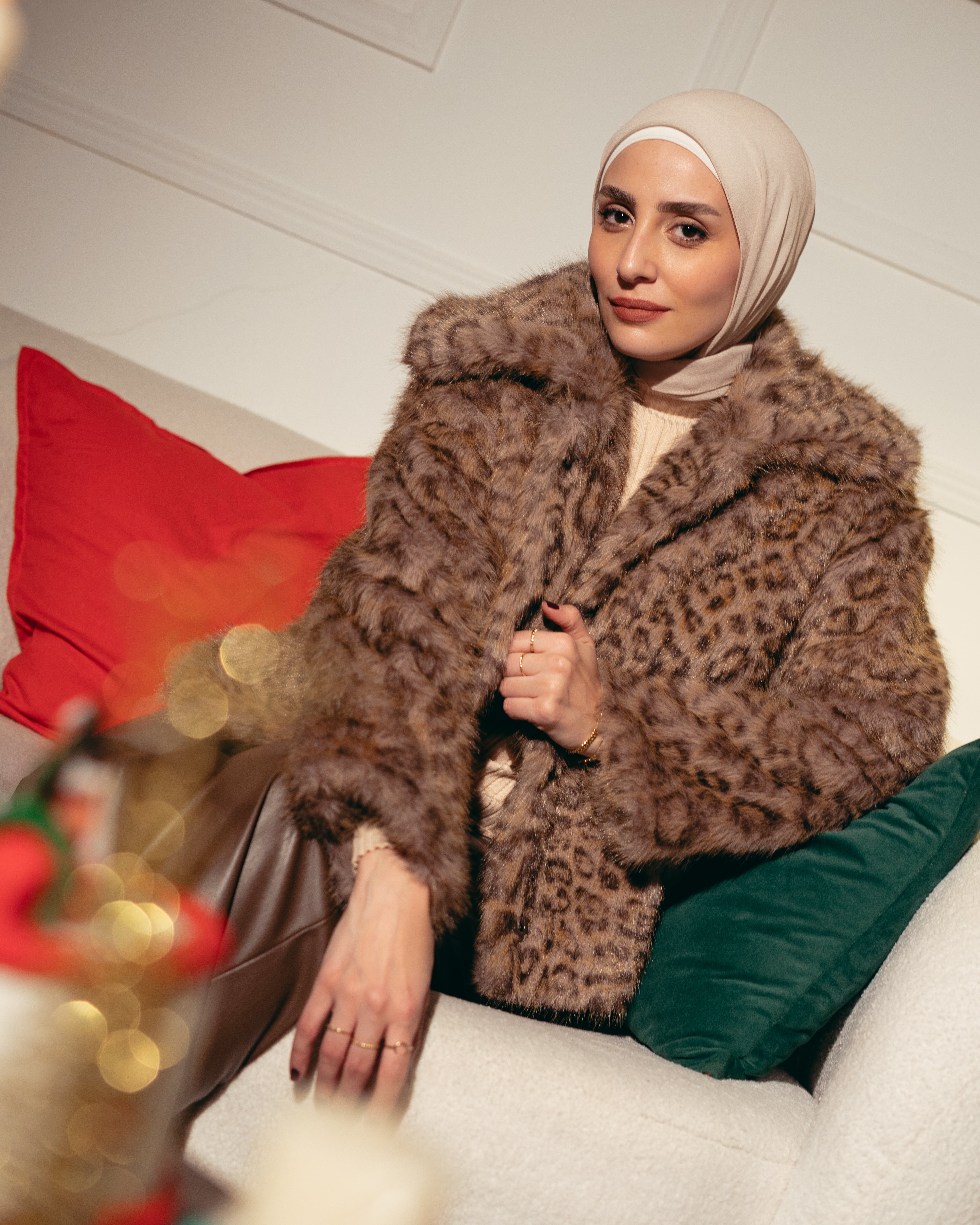 Soft Fur Jacket – Tiger Print